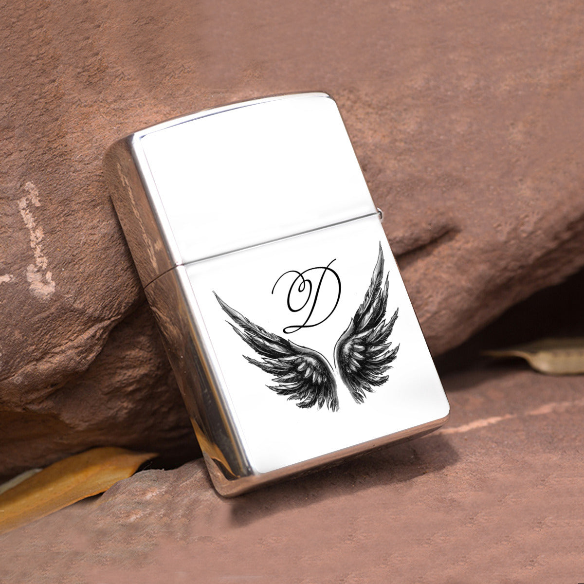 Lighter Case Wings and D letter｜ High quality aluminum Home-clothes-jewelry