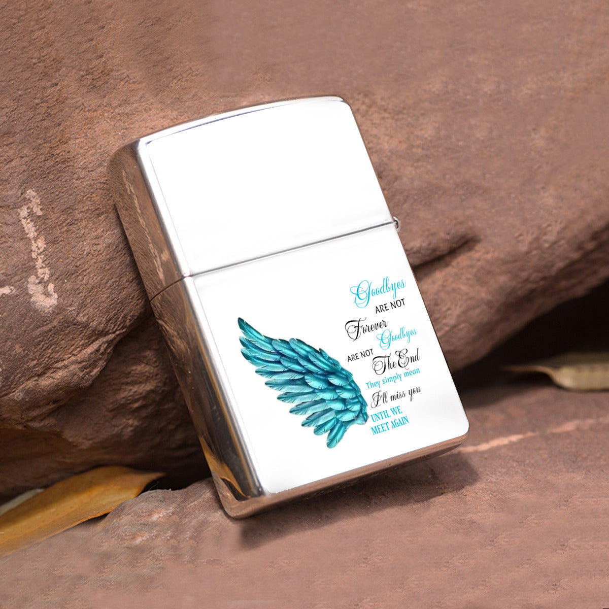 Lighter Case blue wings｜ High quality aluminum Home-clothes-jewelry