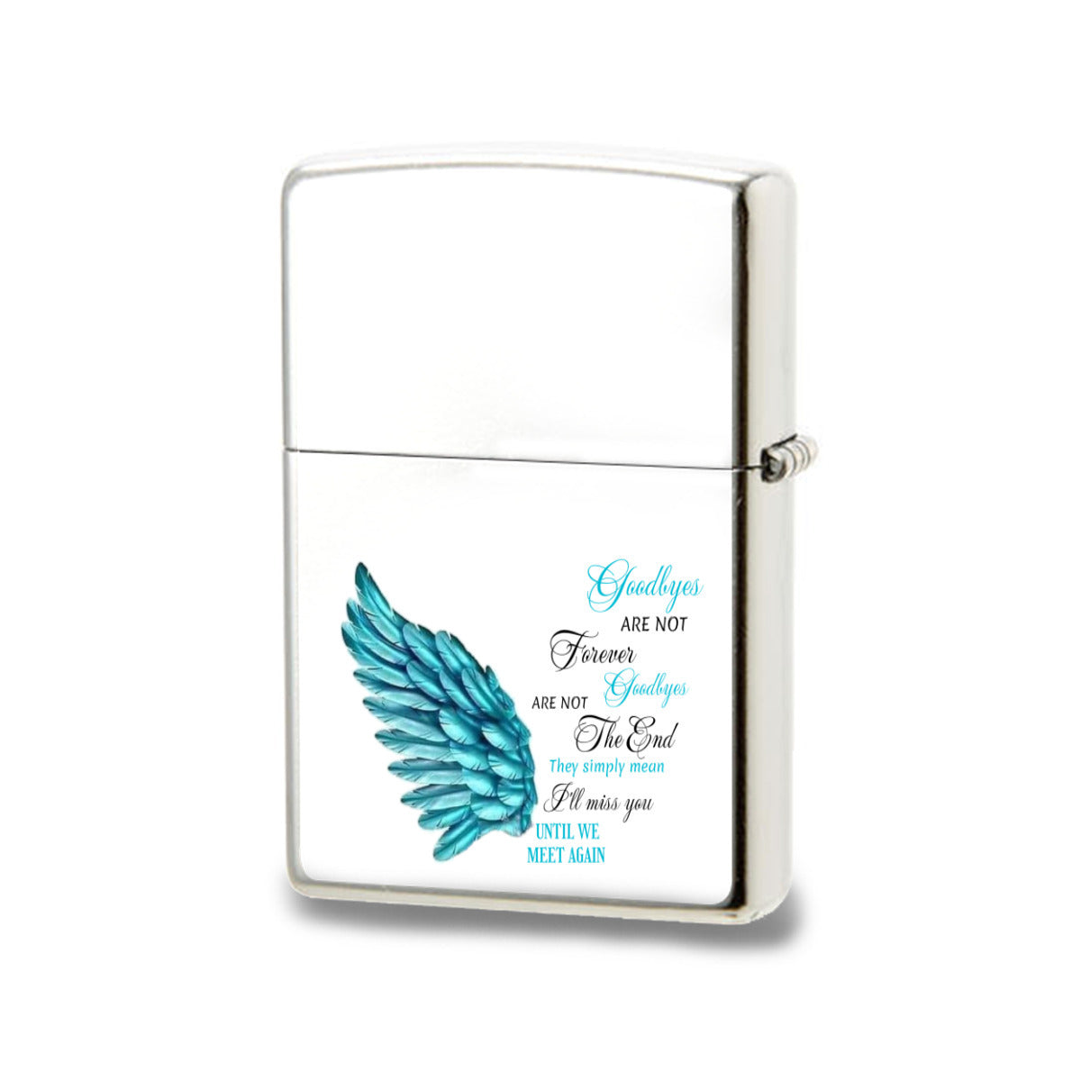 Lighter Case blue wings｜ High quality aluminum Home-clothes-jewelry