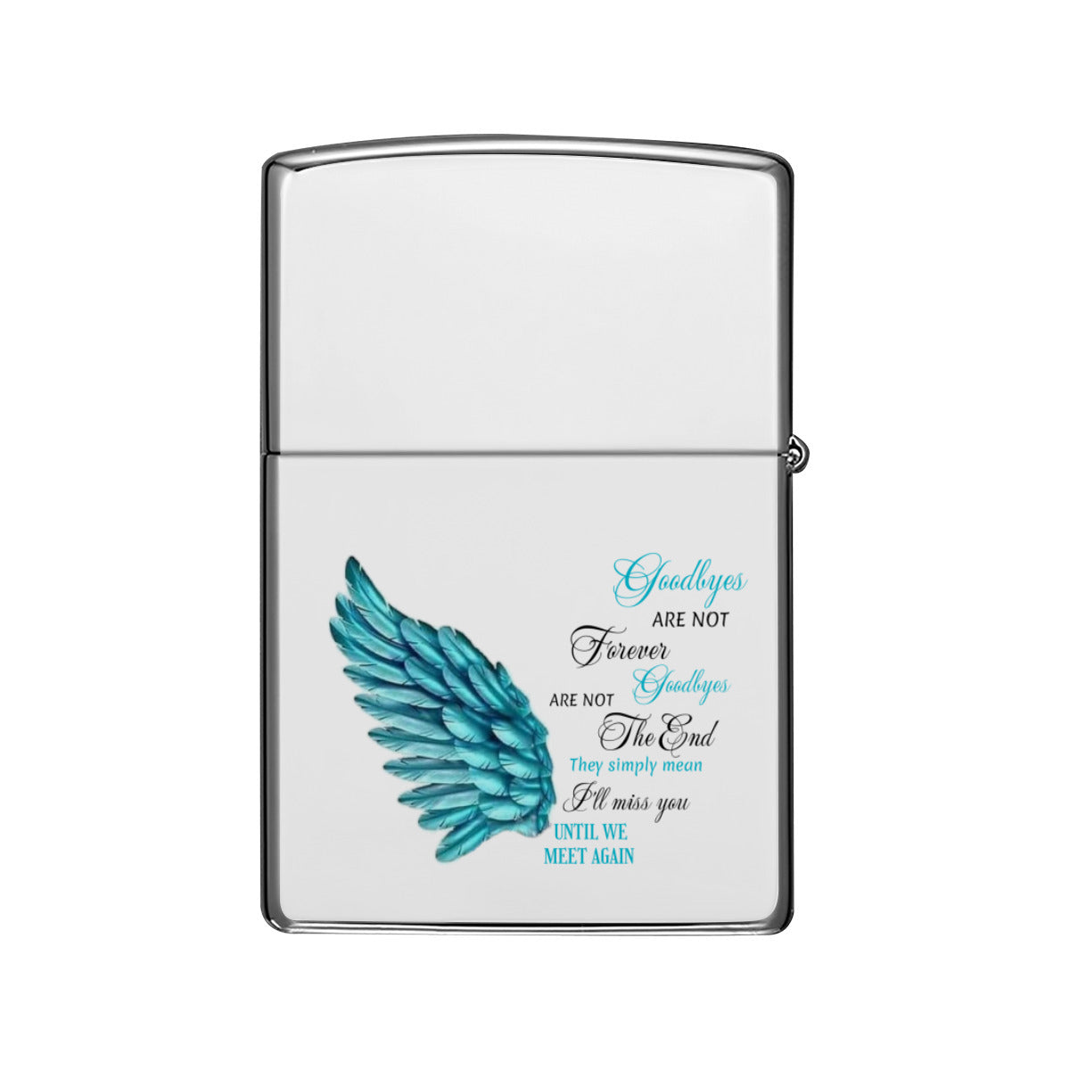 Lighter Case blue wings｜ High quality aluminum Home-clothes-jewelry