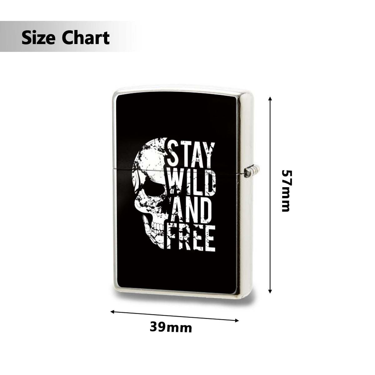 Lighter Case stay wild and free Home-clothes-jewelry