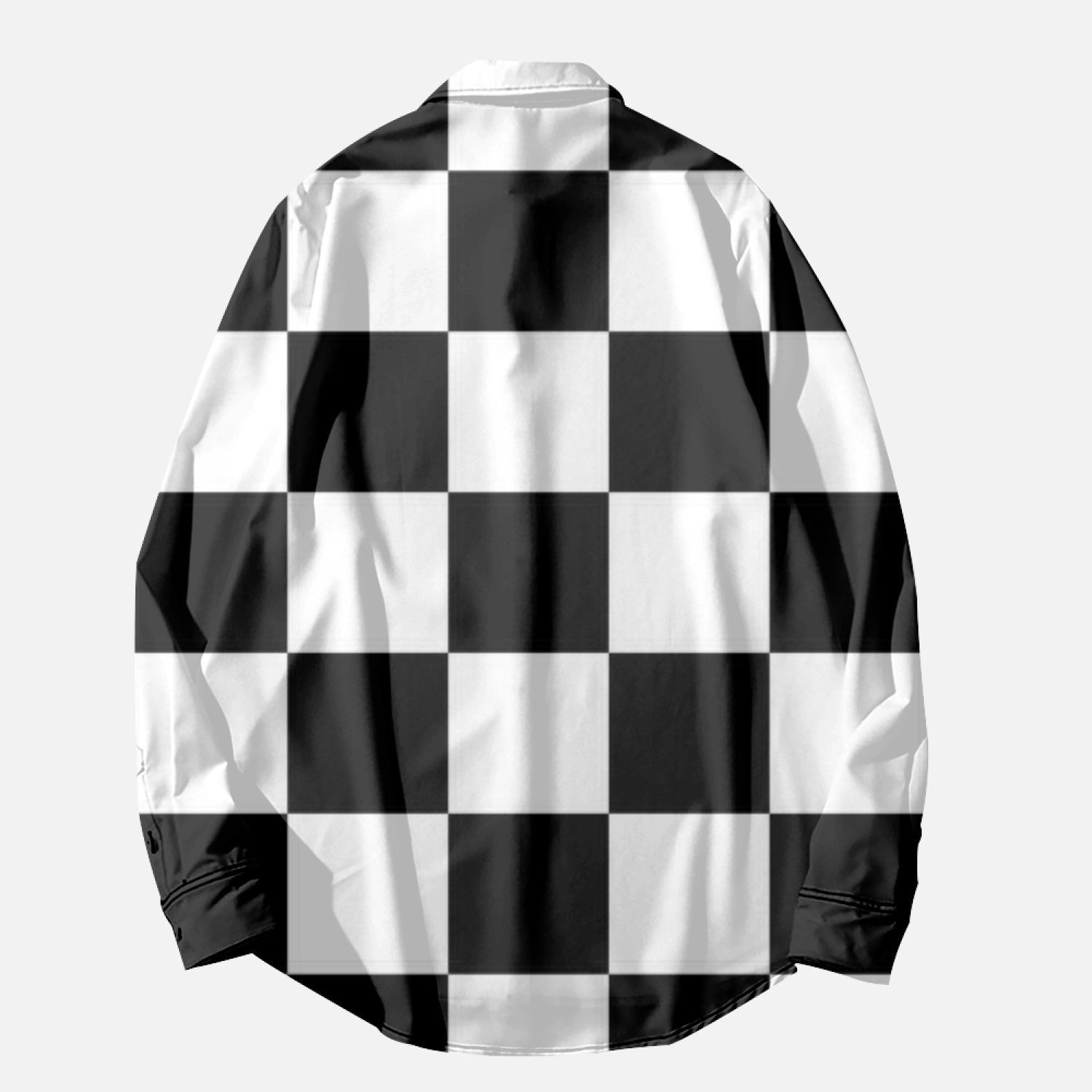 Long Sleeve Shirts Black and white Home-clothes-jewelry