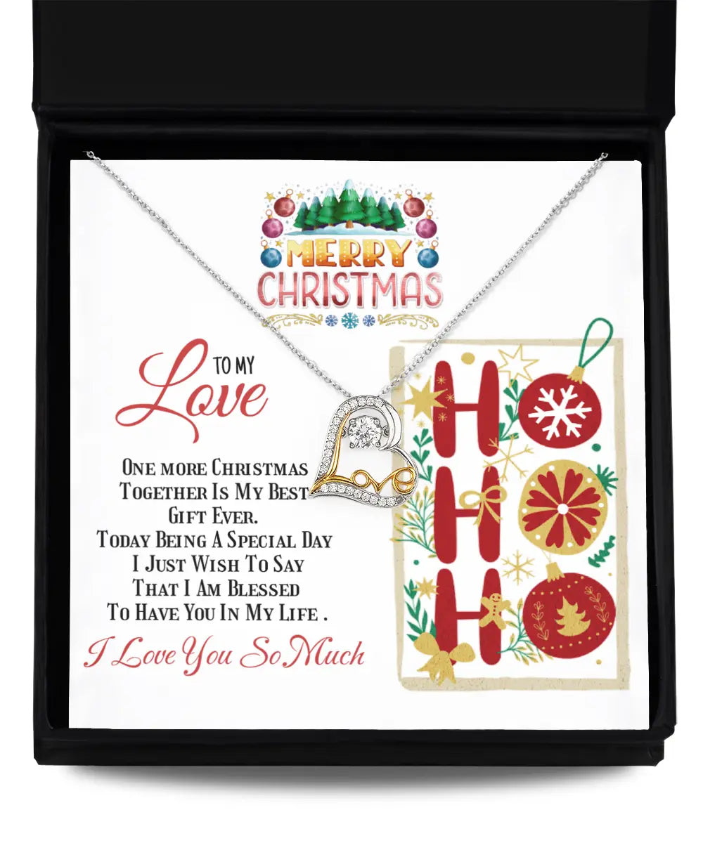 Love necklace, Christmas decoration Home-clothes-jewelry