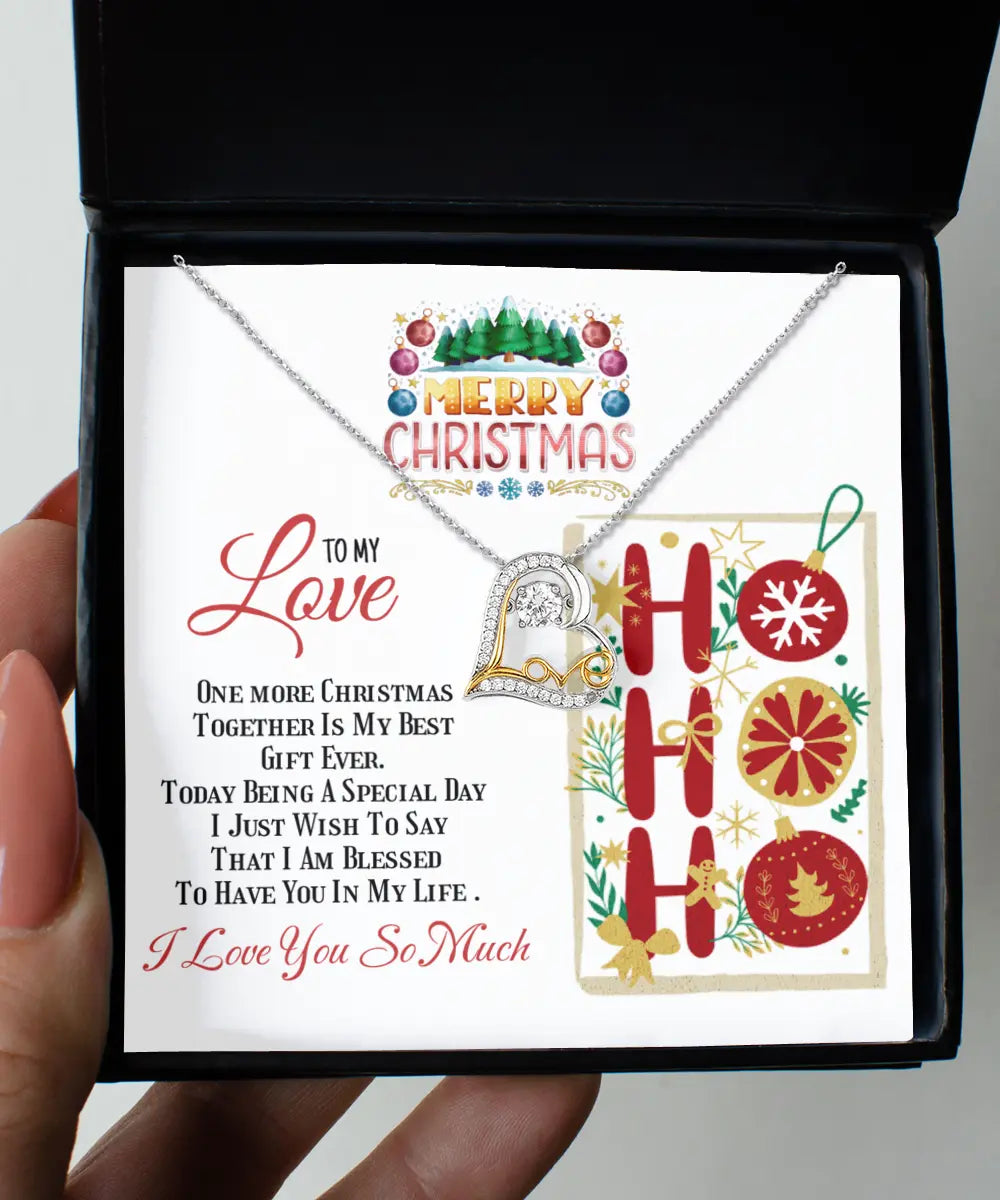 Love necklace, Christmas decoration Home-clothes-jewelry