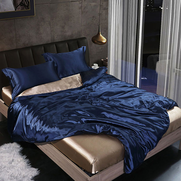 Luxe and Cozy: Elevate your Bedroom with the Double Tencel Duvet Cover Sheet Style Bed Sheet Style! Home-clothes-jewelry