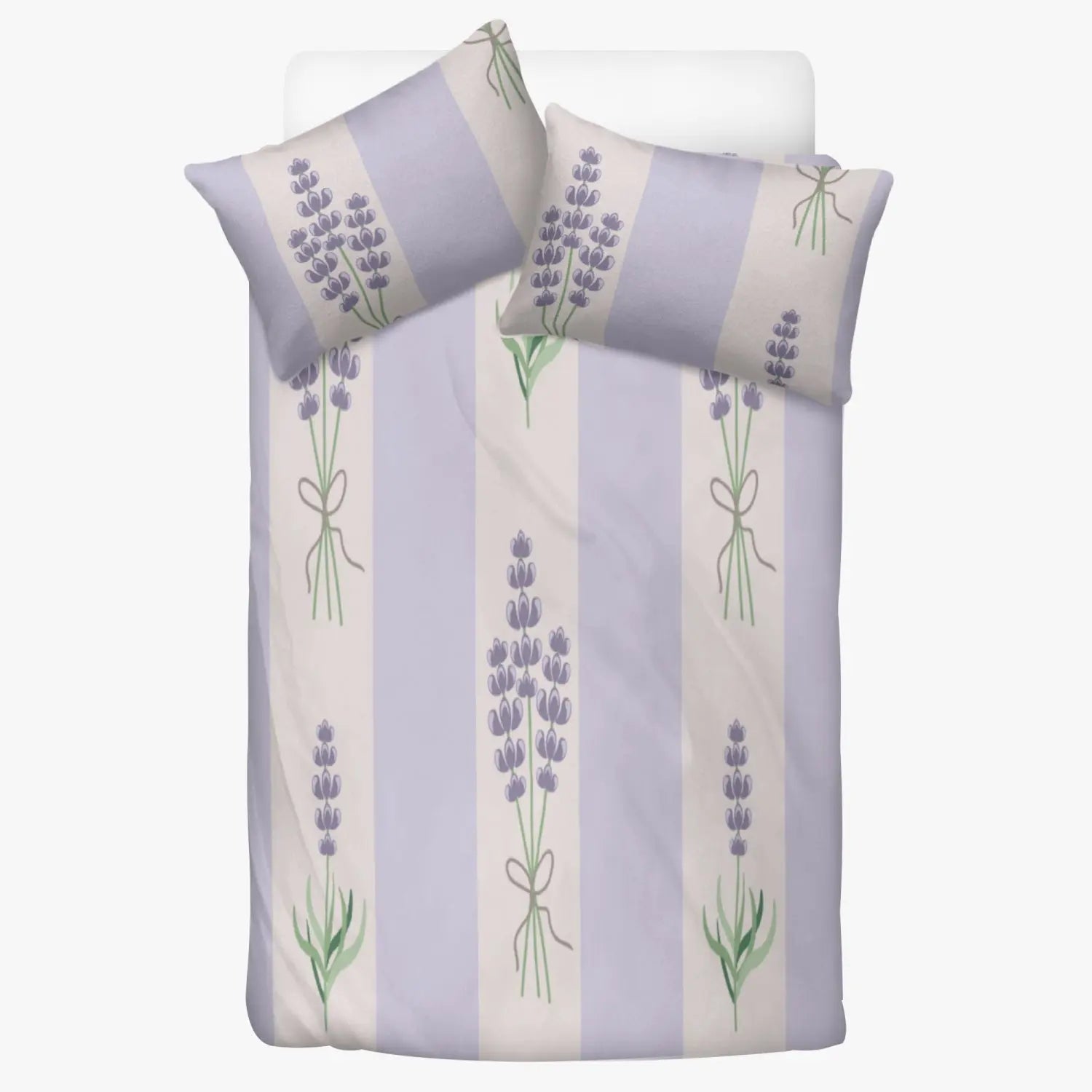 Luxurious Dreams: Experience Blissful Comfort with our Lavender 3in1 Polyester Bedding Set Home-clothes-jewelry