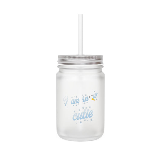 Mason Jar I'm snow cutie Home-clothes-jewelry