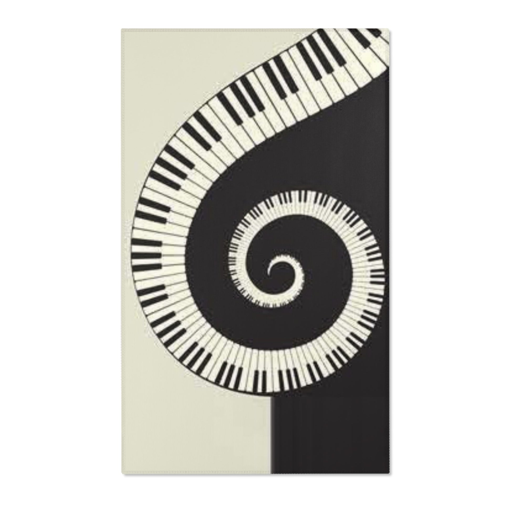 Melody Underfoot: Harmonizing Your Home with an Area Rug Piano Keyboard Home-clothes-jewelry