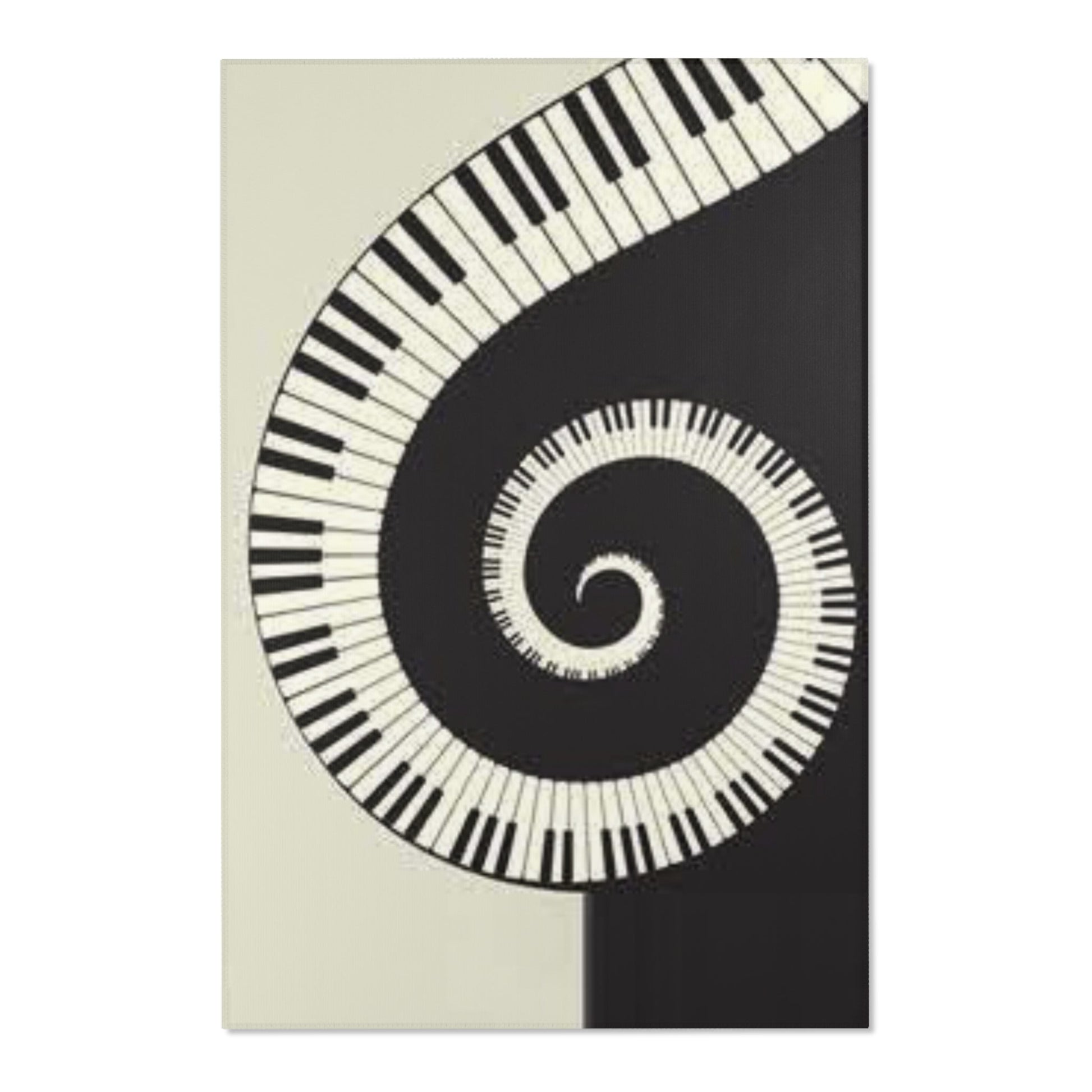 Melody Underfoot: Harmonizing Your Home with an Area Rug Piano Keyboard Home-clothes-jewelry