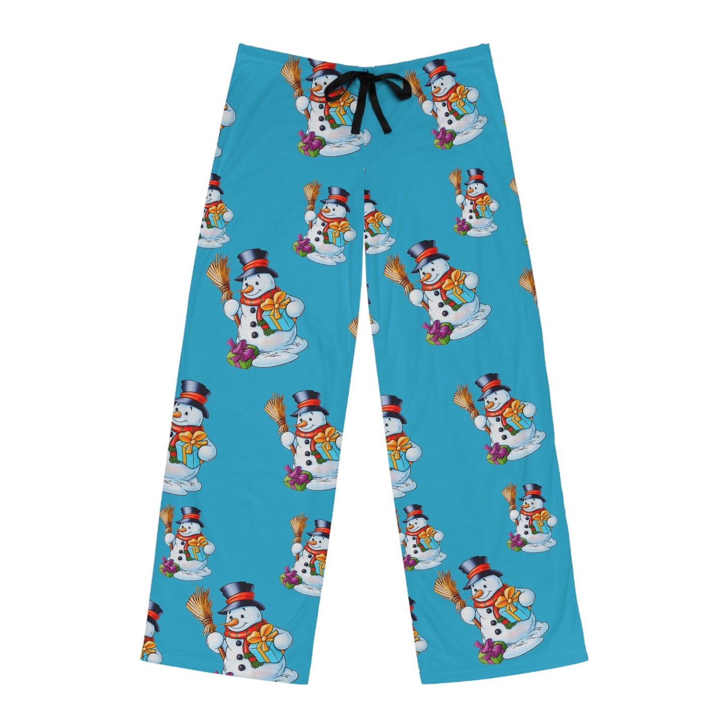 Men's Pajama Pants (AOP) Snowmans Home-clothes-jewelry