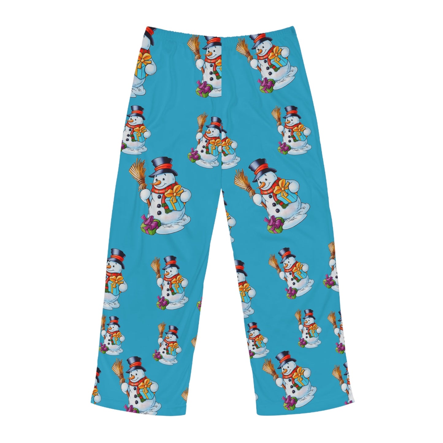 Men's Pajama Pants (AOP) Snowmans Home-clothes-jewelry