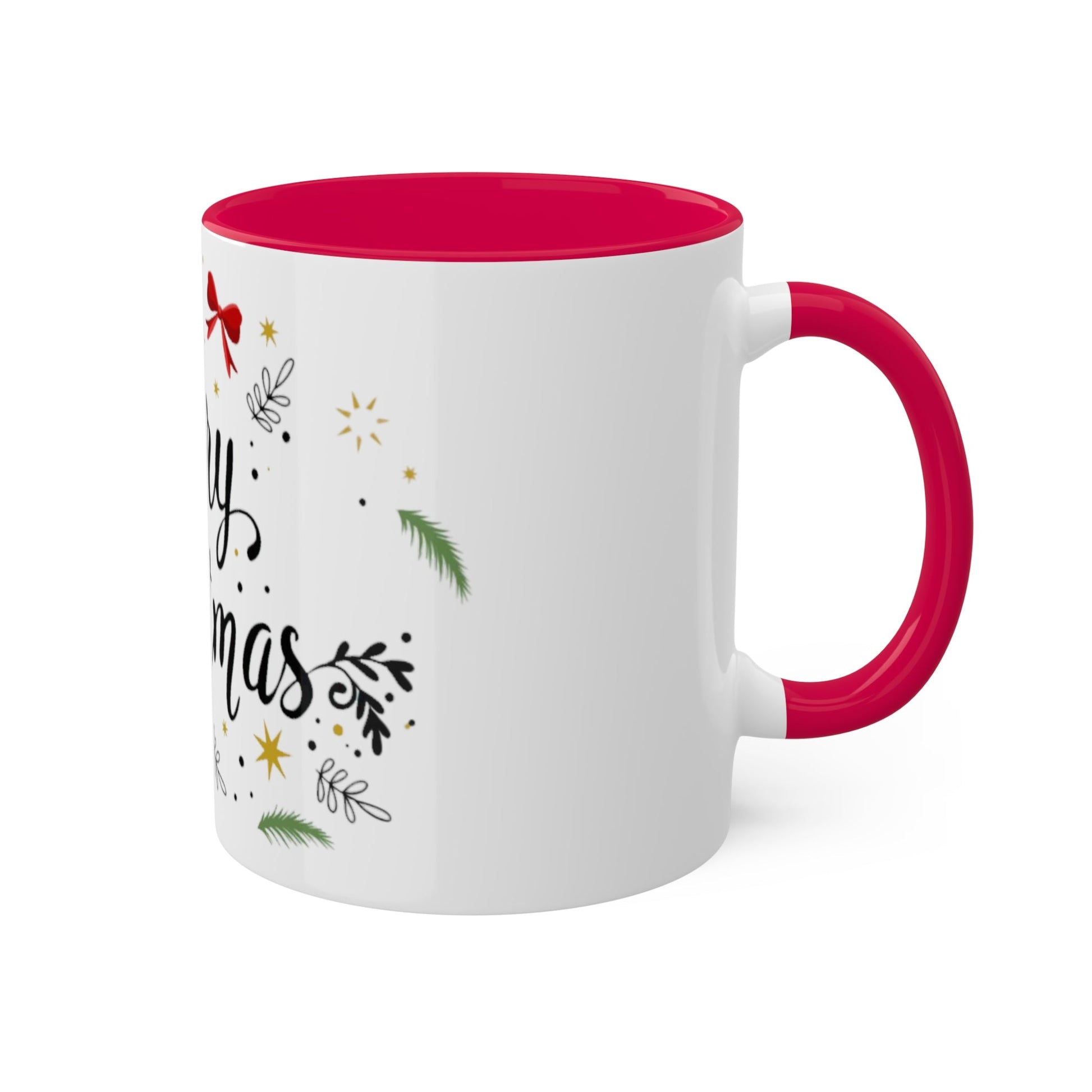 Merry Christmas Colorful Mugs, 11oz Home-clothes-jewelry