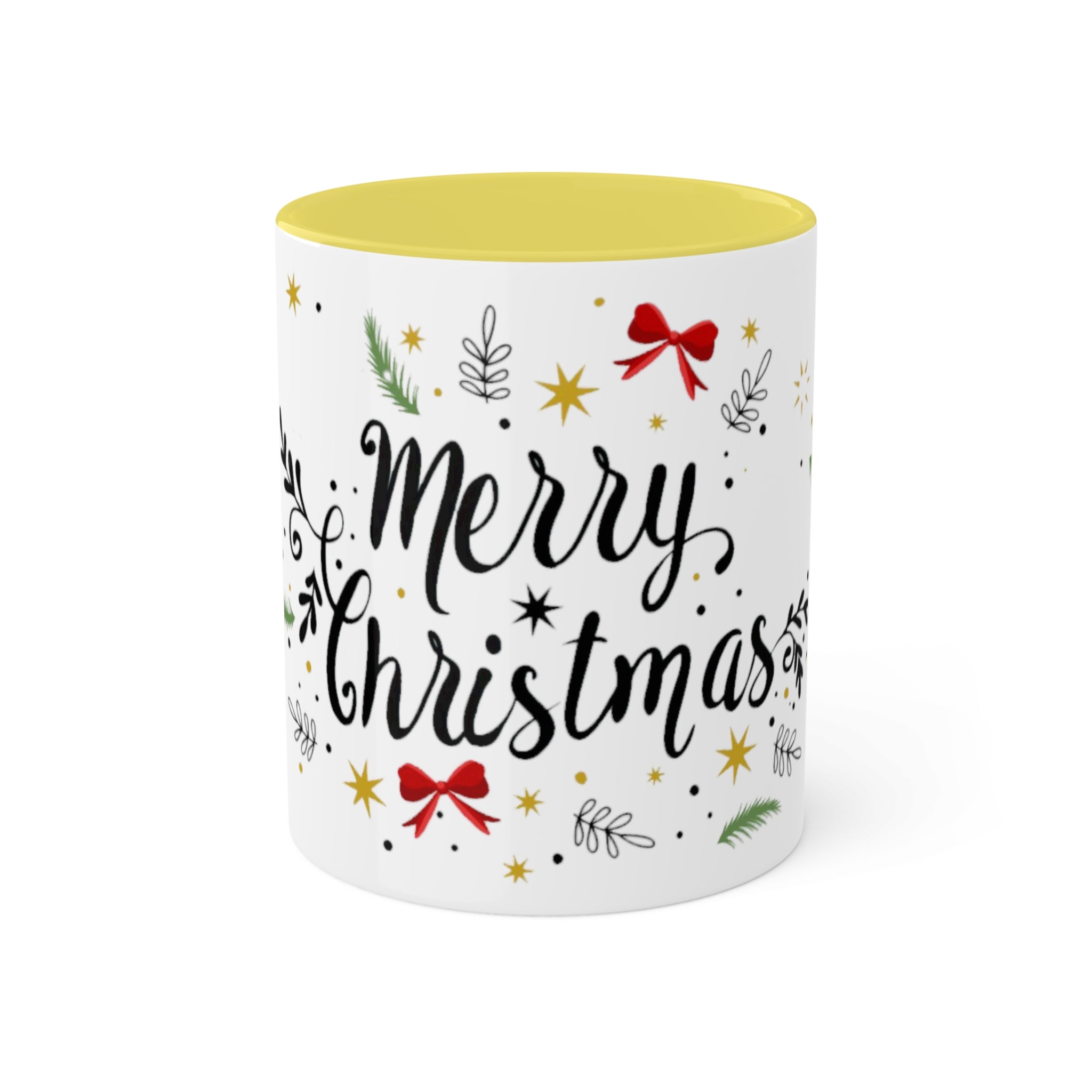 Merry Christmas Colorful Mugs, 11oz Home-clothes-jewelry