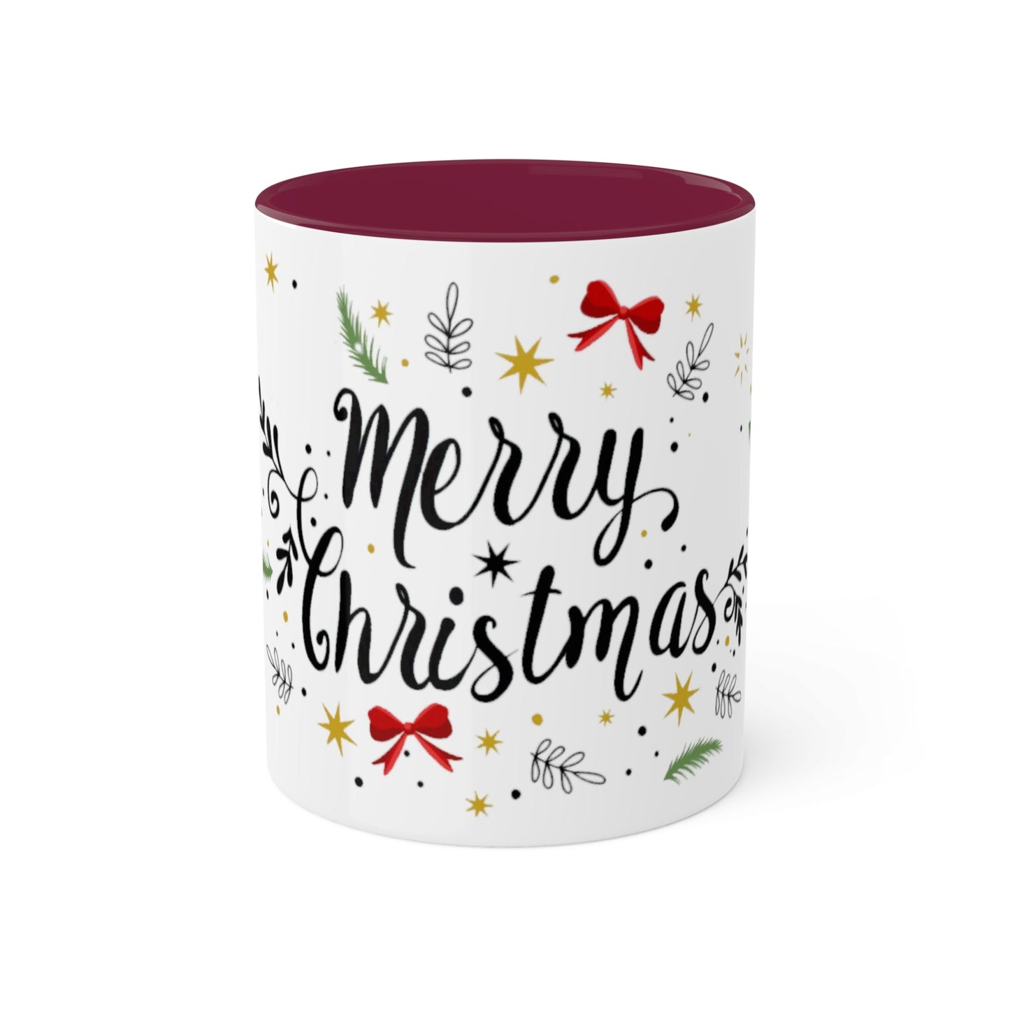 Merry Christmas Colorful Mugs, 11oz Home-clothes-jewelry