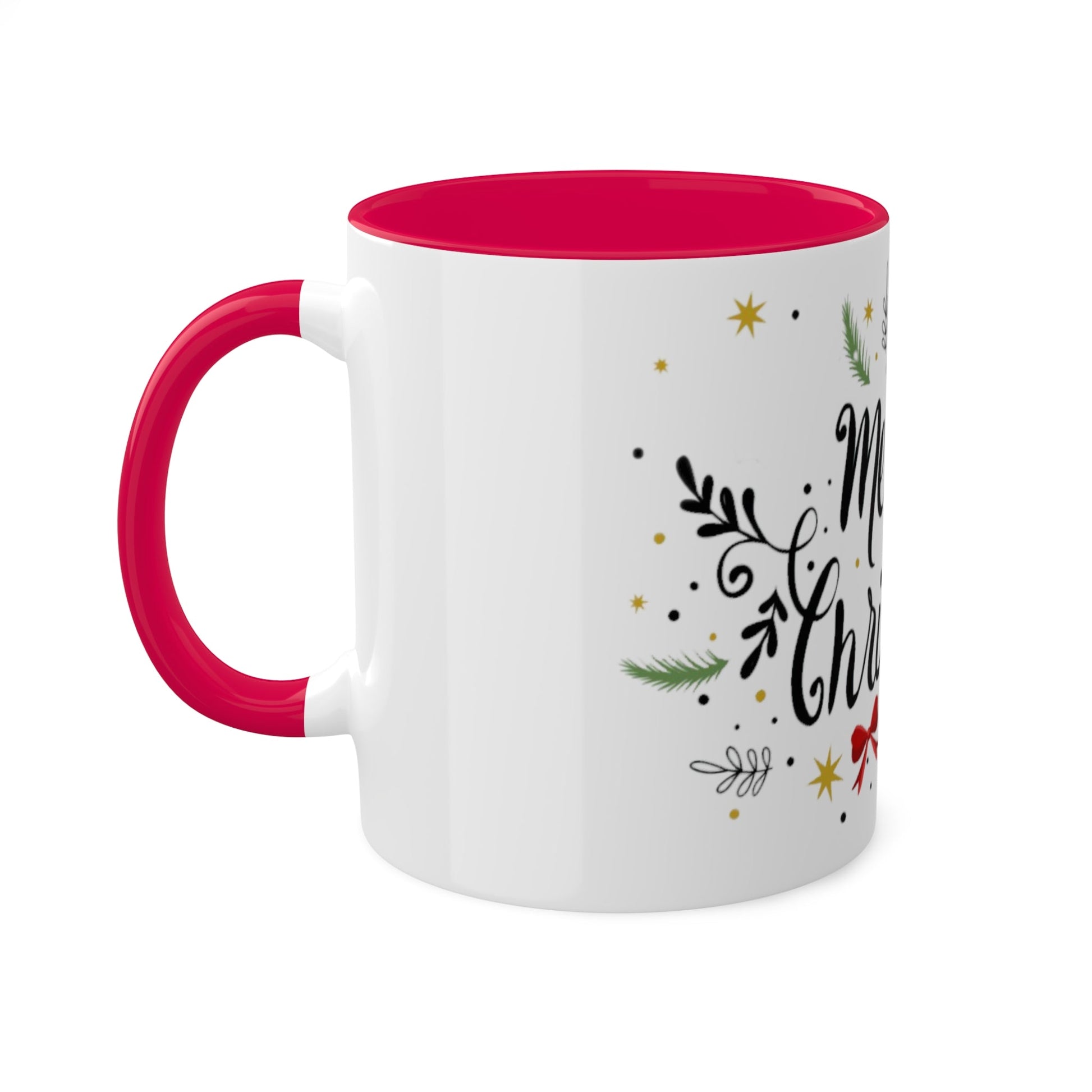 Merry Christmas Colorful Mugs, 11oz Home-clothes-jewelry