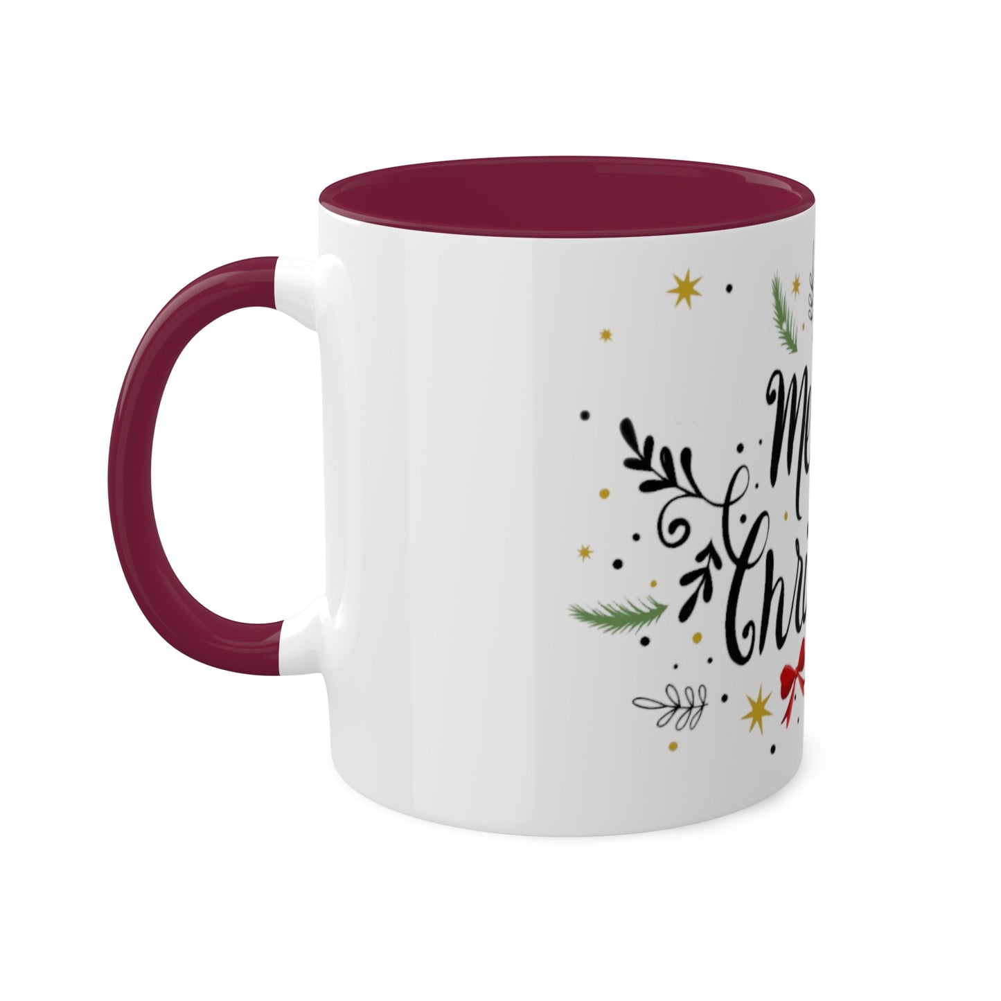 Merry Christmas Colorful Mugs, 11oz Home-clothes-jewelry