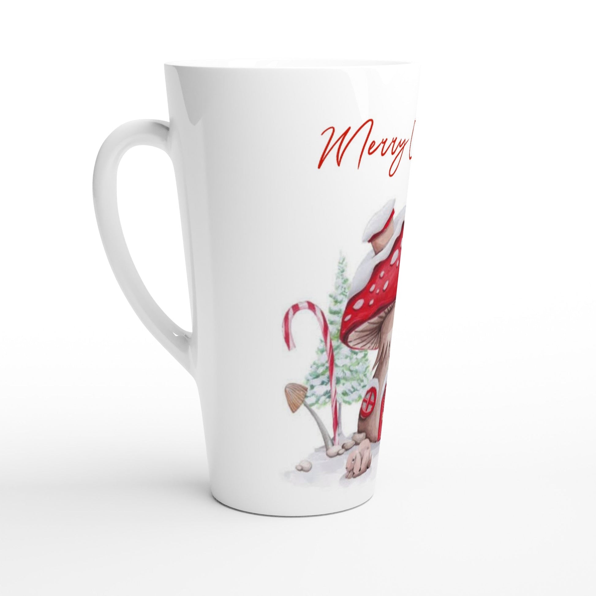 Merry Christmas White Latte 17oz Ceramic Mug Home-clothes-jewelry