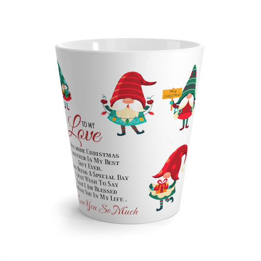 Merry Christmas to my Love Latte Mug Home-clothes-jewelry