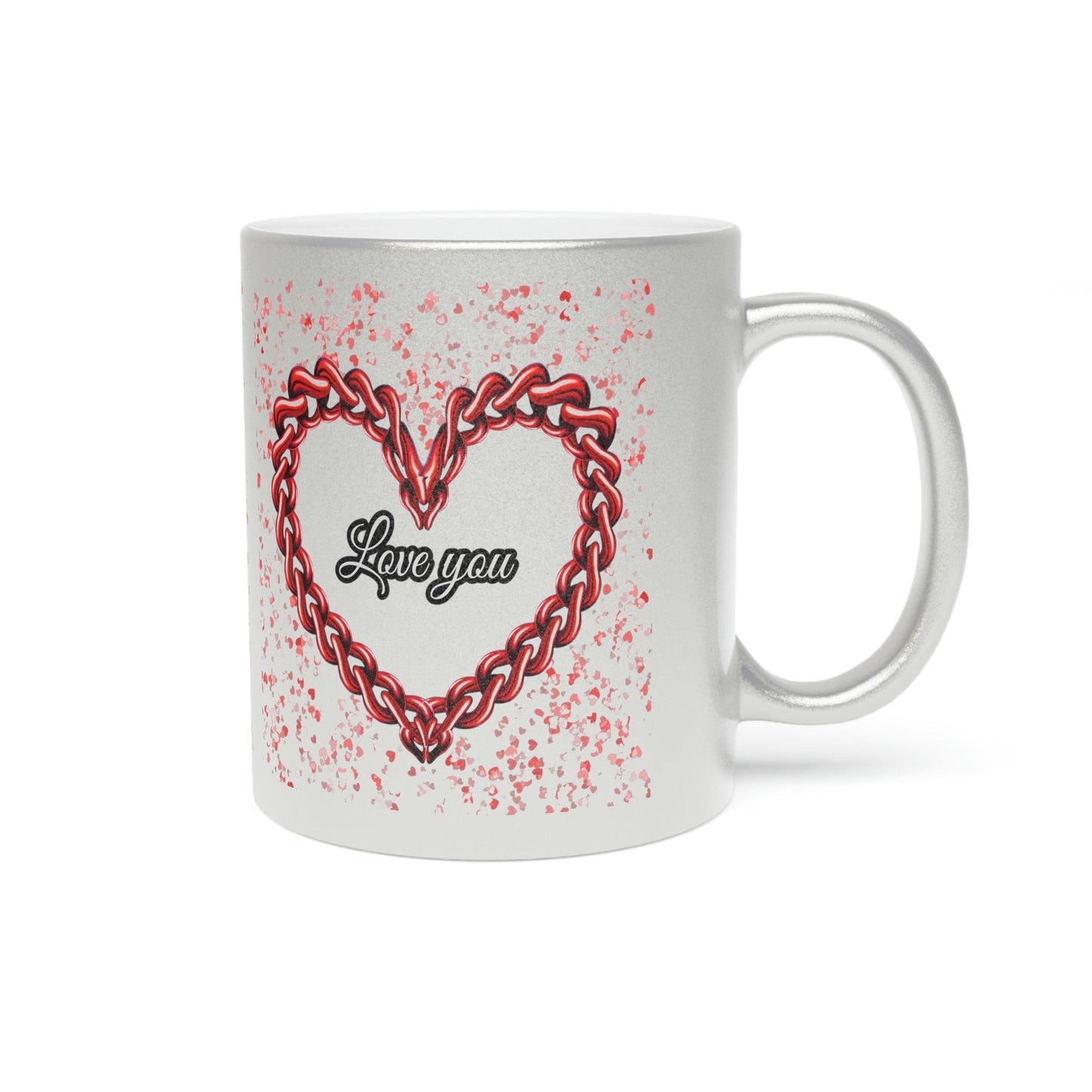 Metallic Mug Love you Home-clothes-jewelry