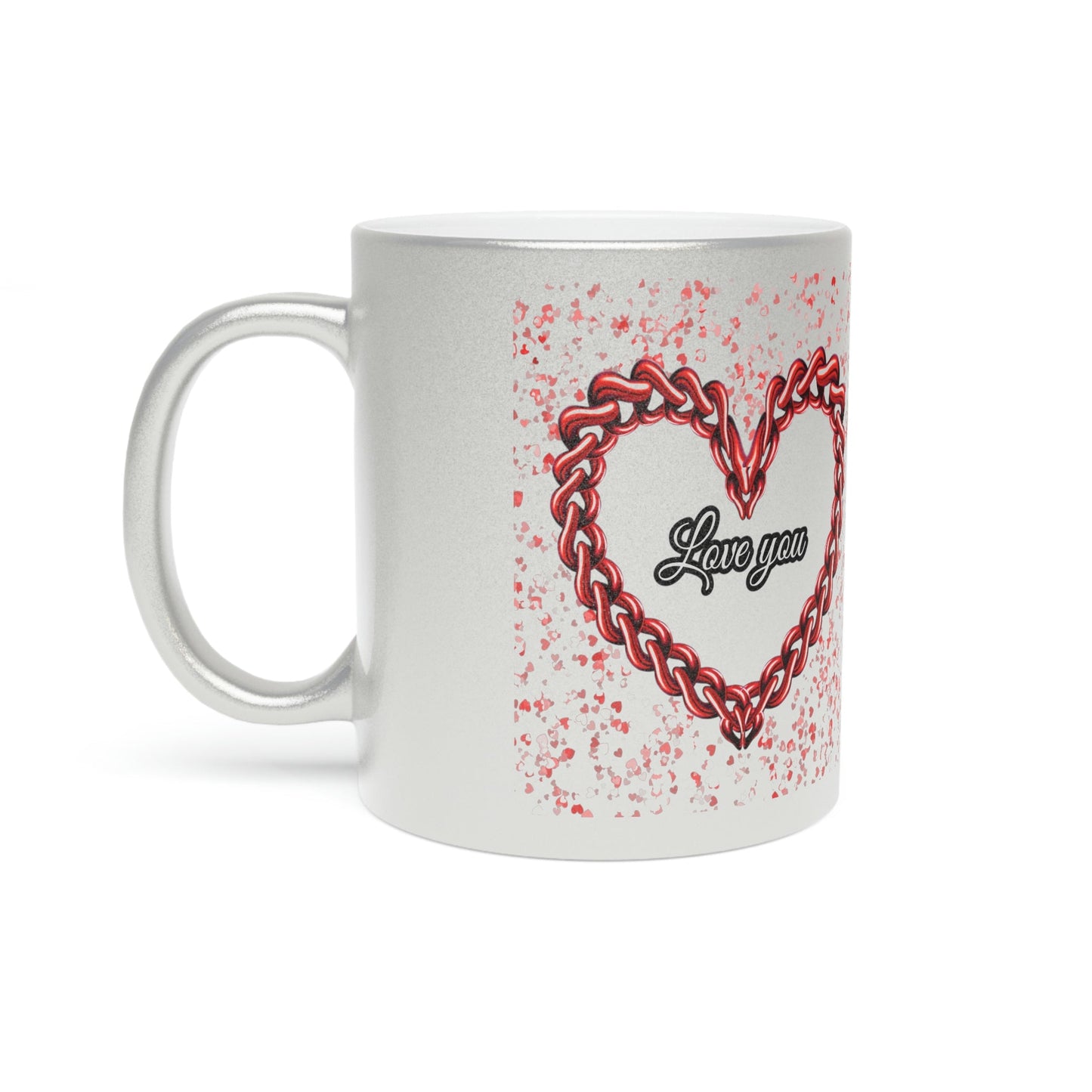 Metallic Mug Love you Home-clothes-jewelry