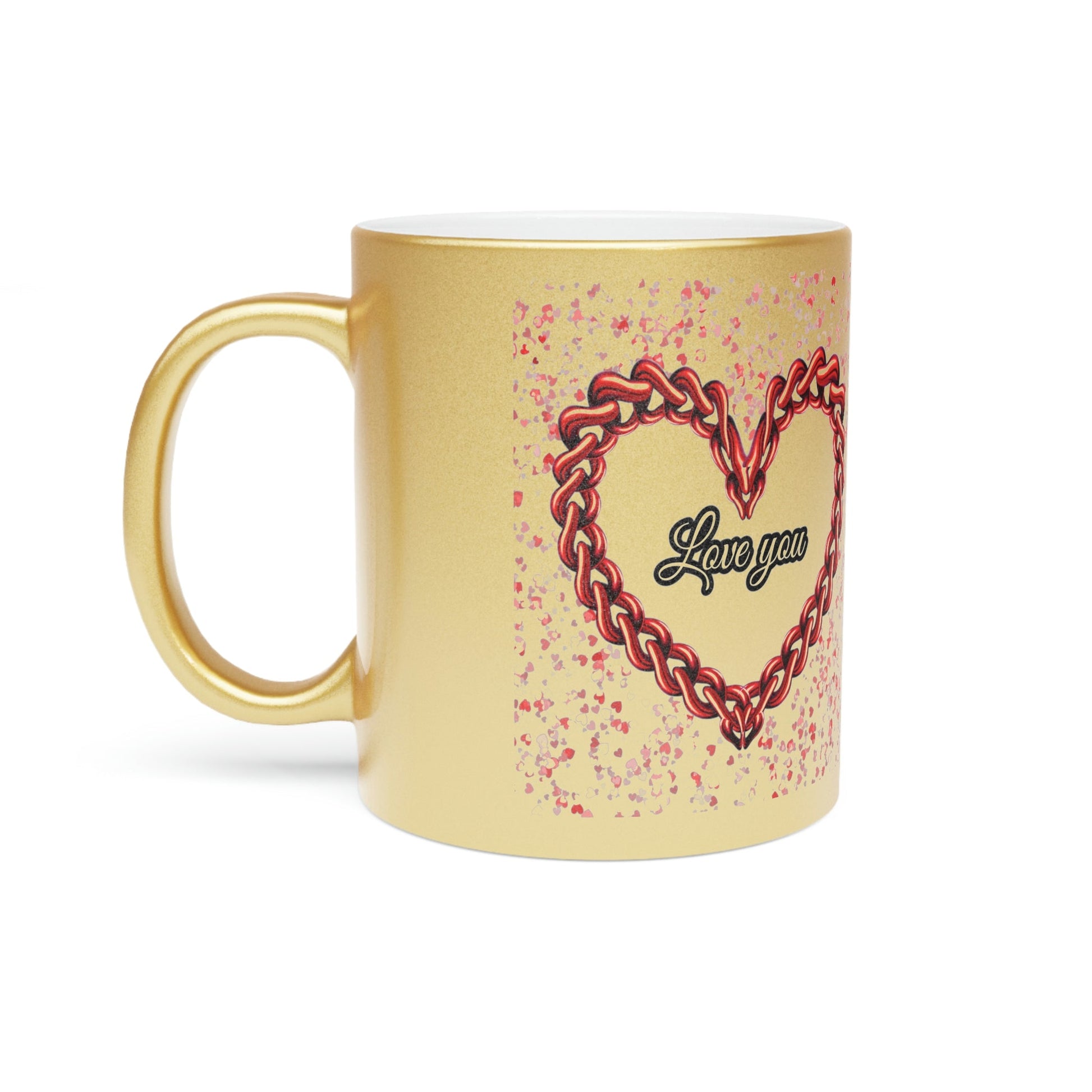 Metallic Mug Love you Home-clothes-jewelry