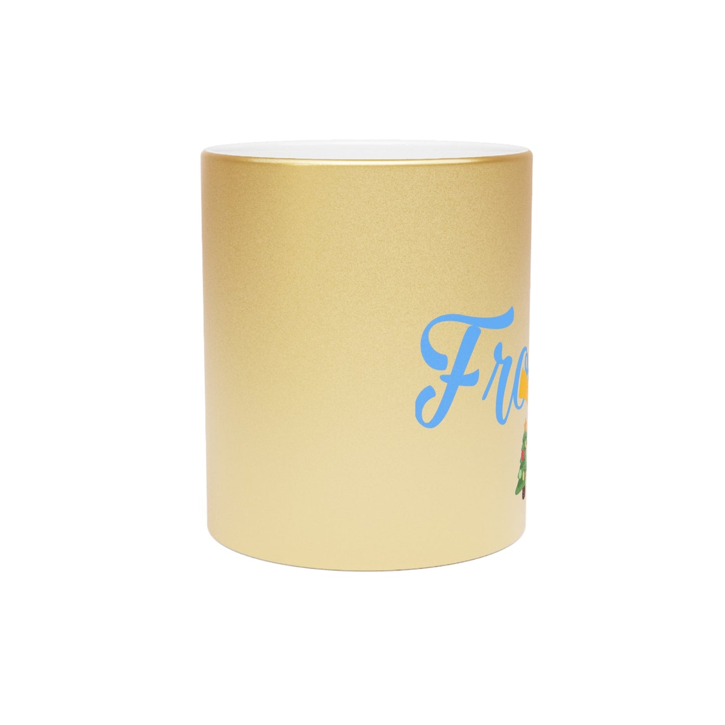 Metallic Mug (Silver / Gold) Frosty Home-clothes-jewelry