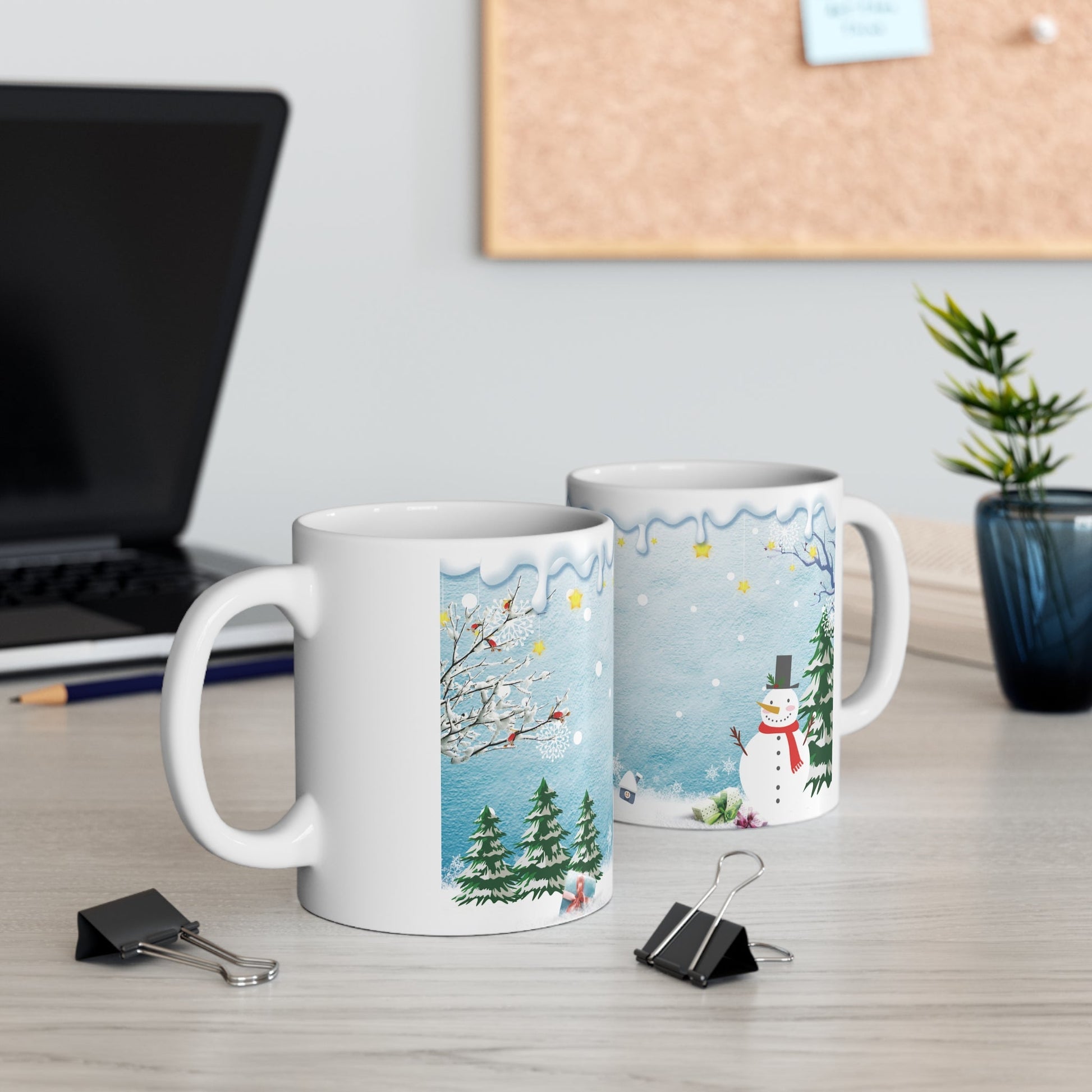 Mug 11oz Snowman Home-clothes-jewelry