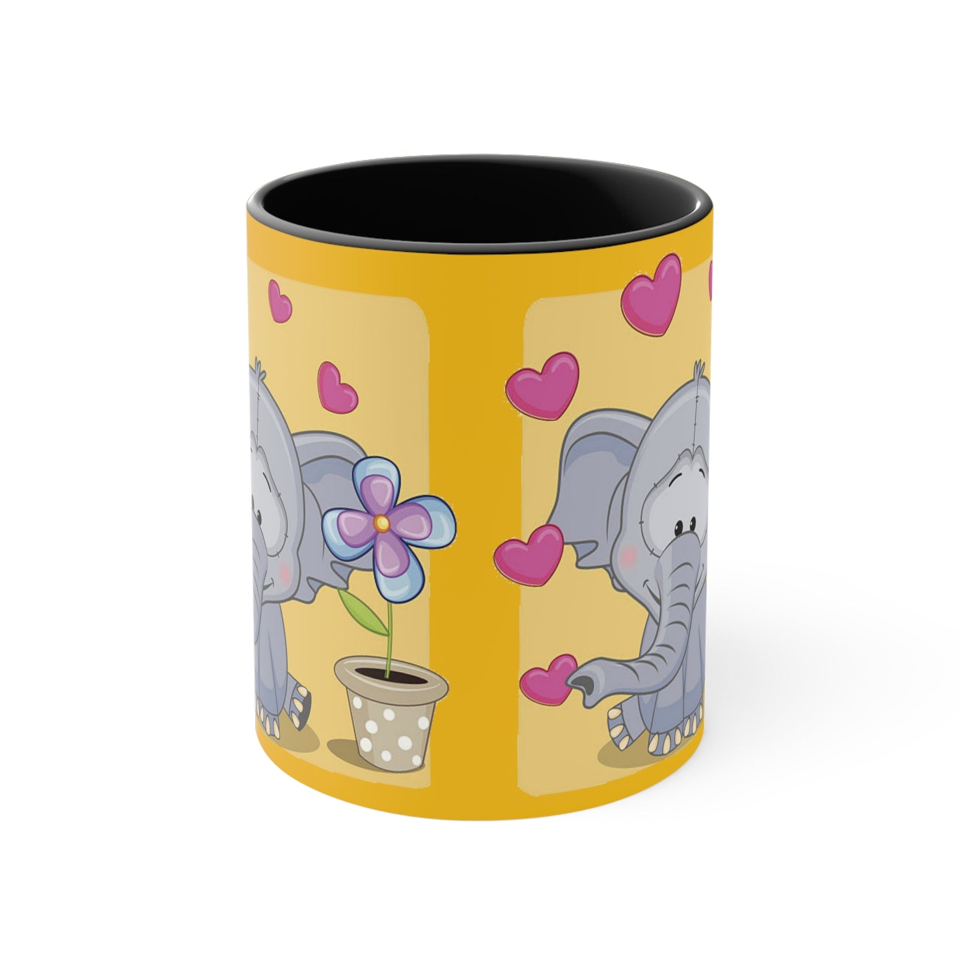 Mug Elephant with Hearts Home-clothes-jewelry