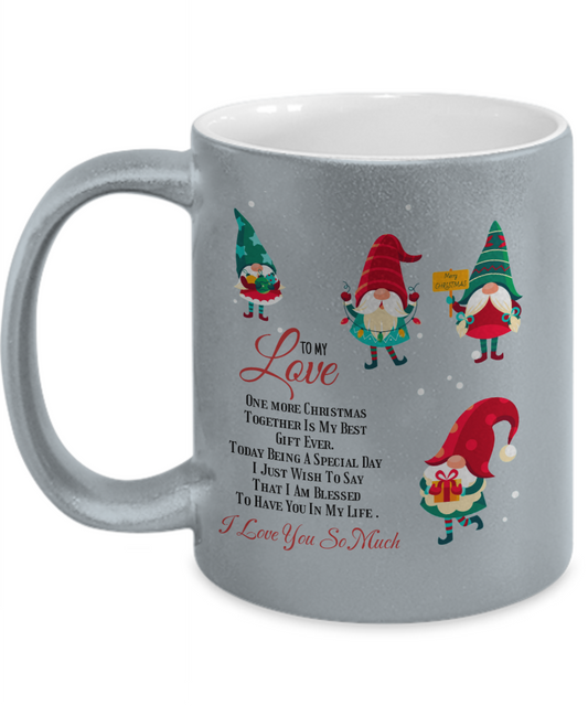 Mug Merry Christmas to my Love,I love you so much Home-clothes-jewelry