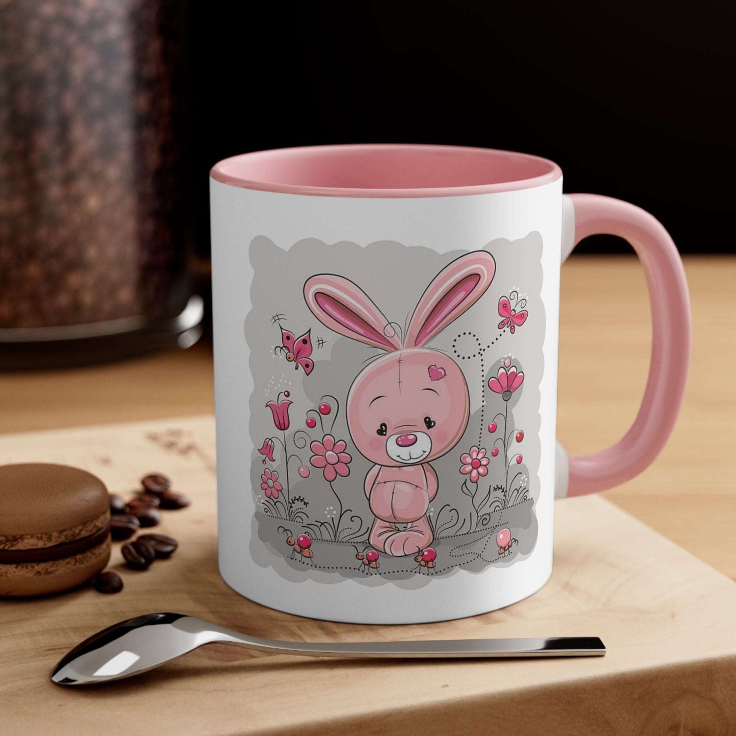 Mug Pink Rabbit Valentine Home-clothes-jewelry