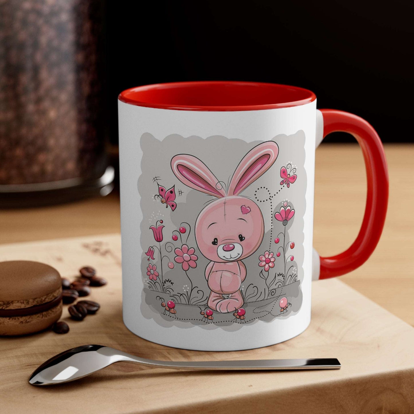 Mug Pink Rabbit Valentine Home-clothes-jewelry