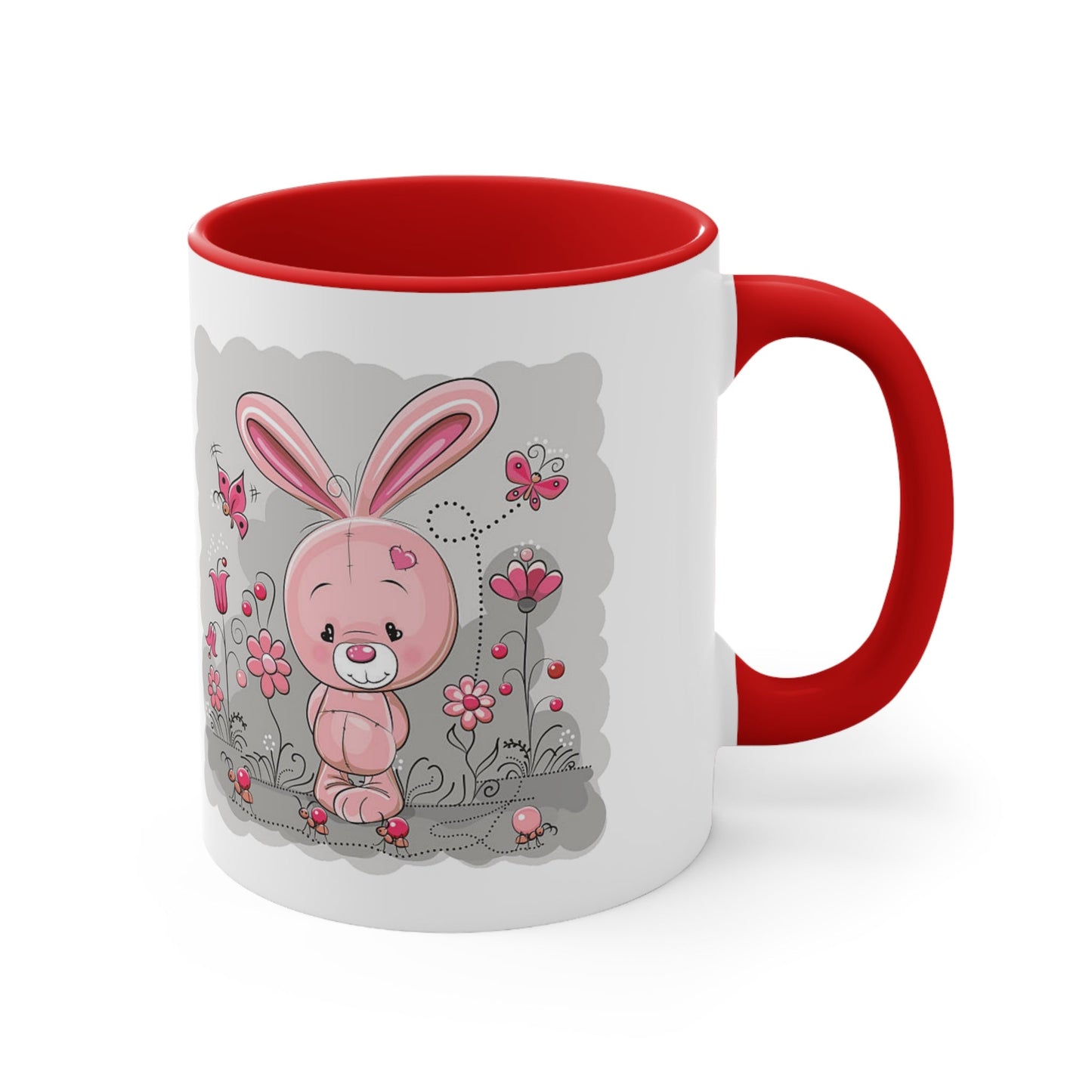 Mug Pink Rabbit Valentine Home-clothes-jewelry