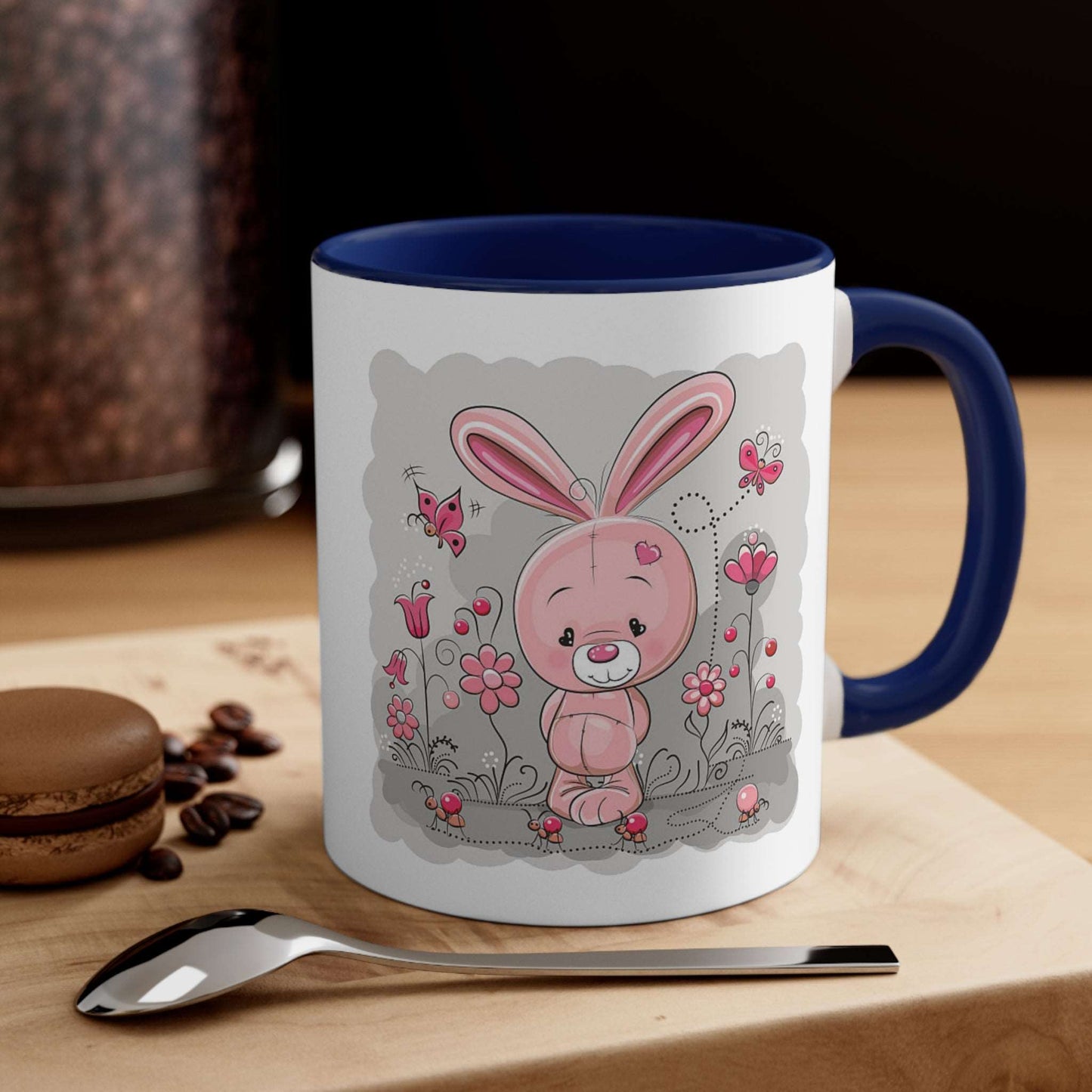 Mug Pink Rabbit Valentine Home-clothes-jewelry