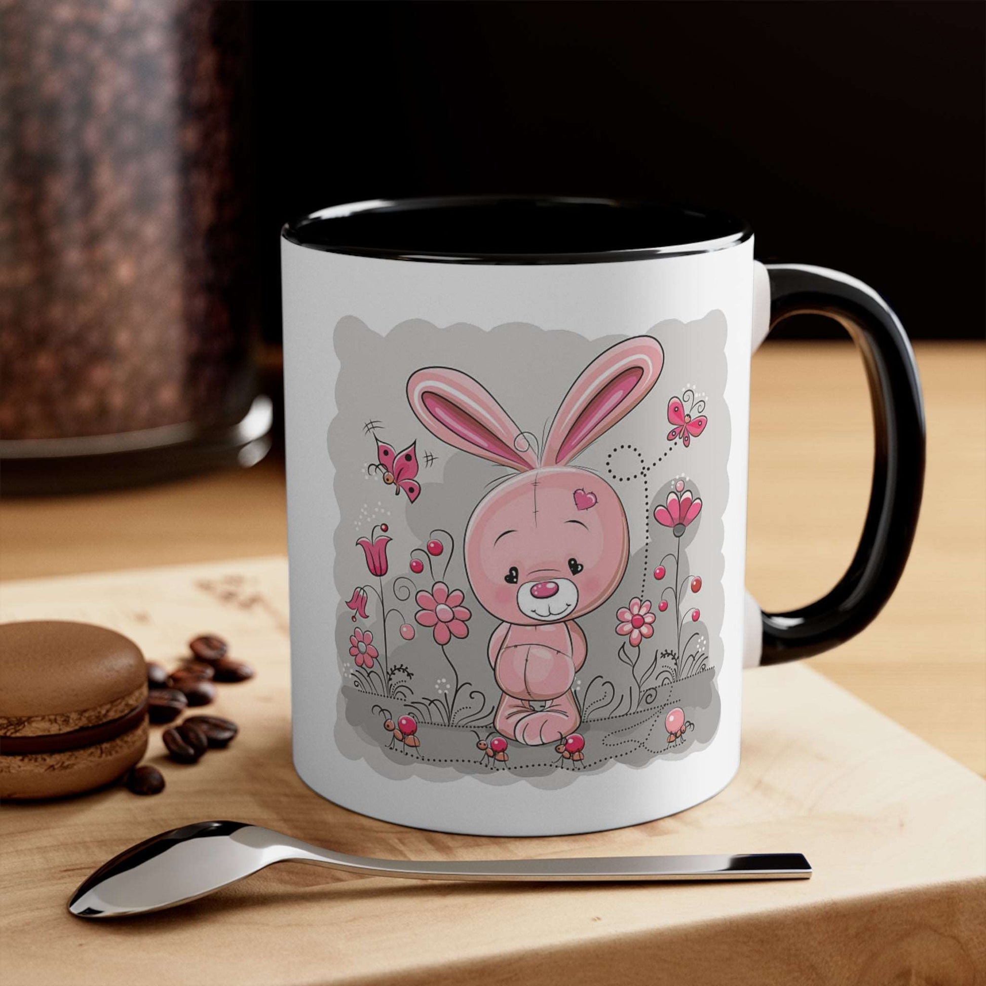 Mug Pink Rabbit Valentine Home-clothes-jewelry