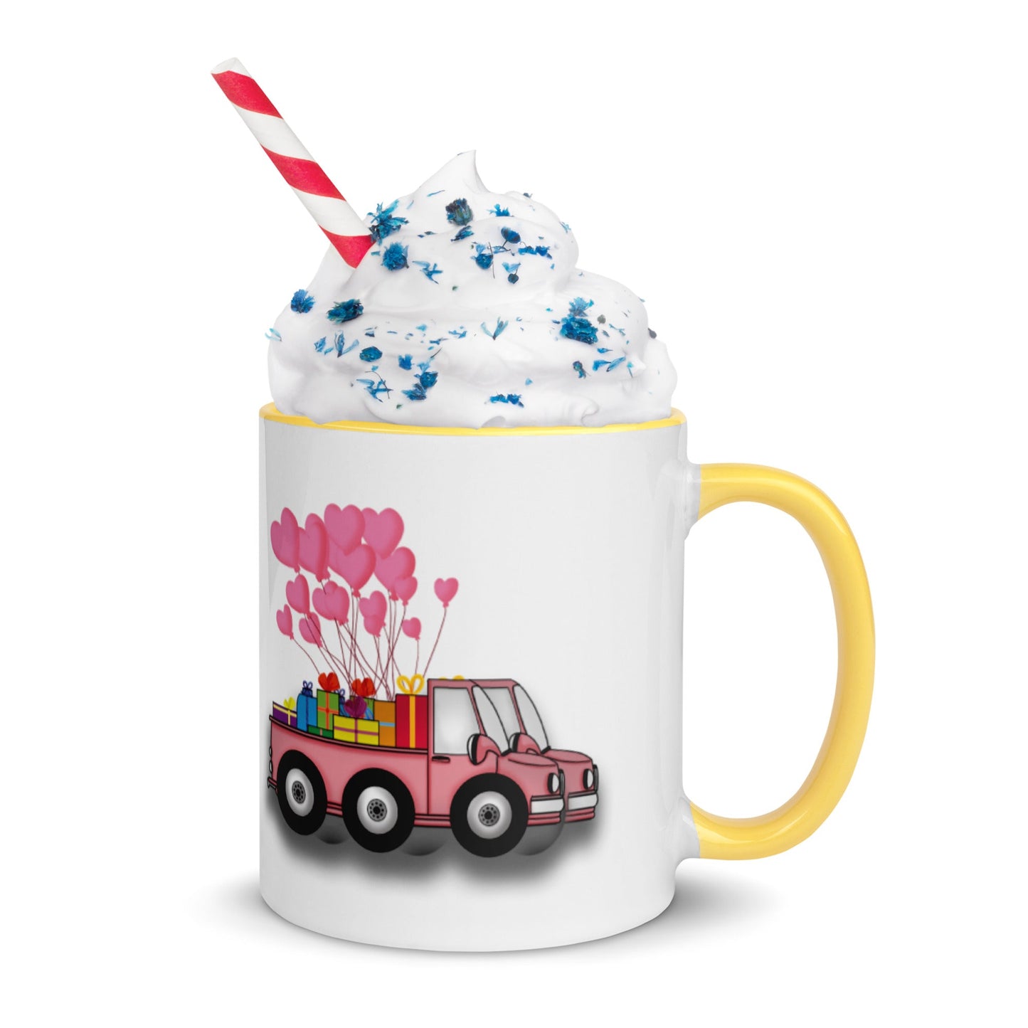 Mug with Color Inside Valentine's day car Home-clothes-jewelry