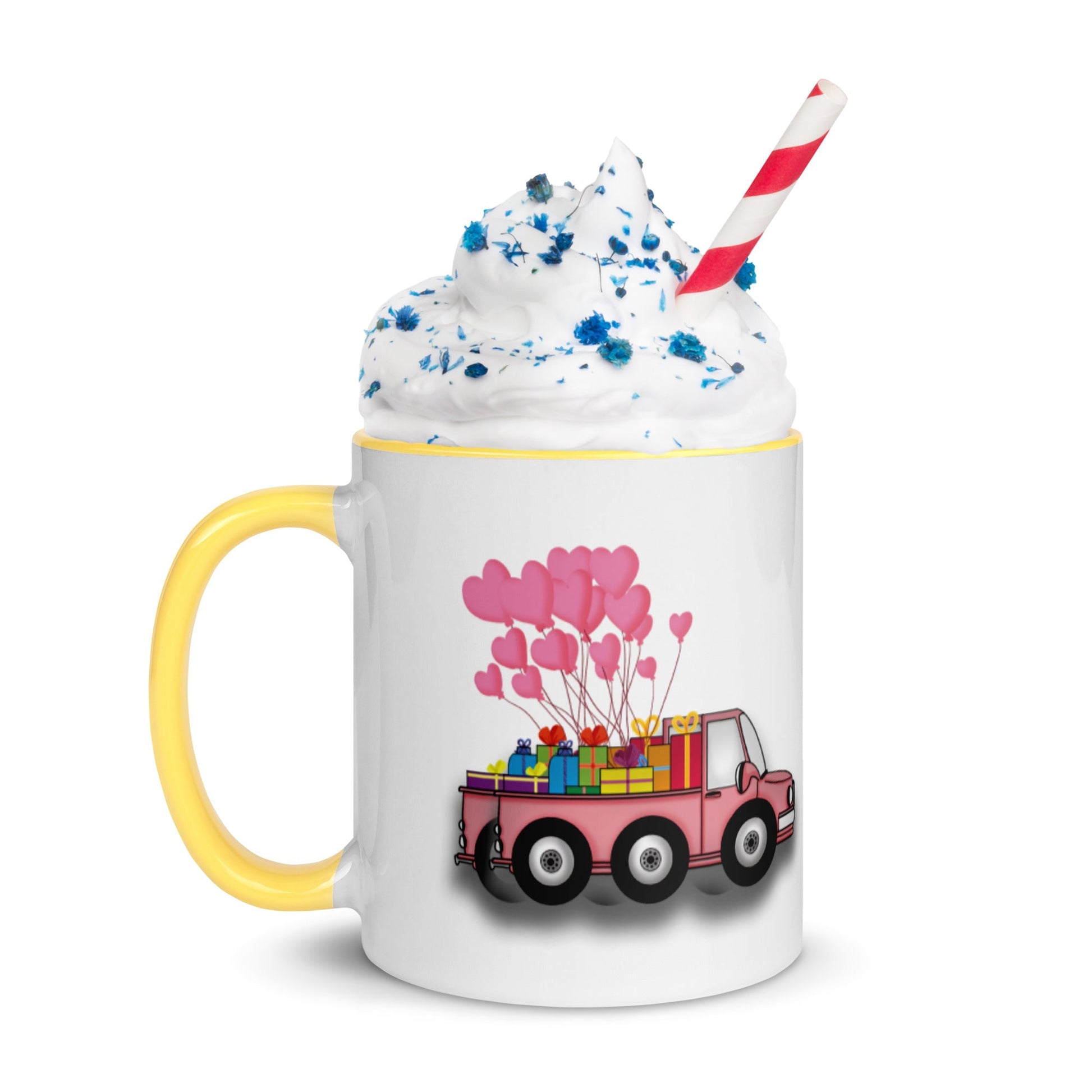 Mug with Color Inside Valentine's day car Home-clothes-jewelry