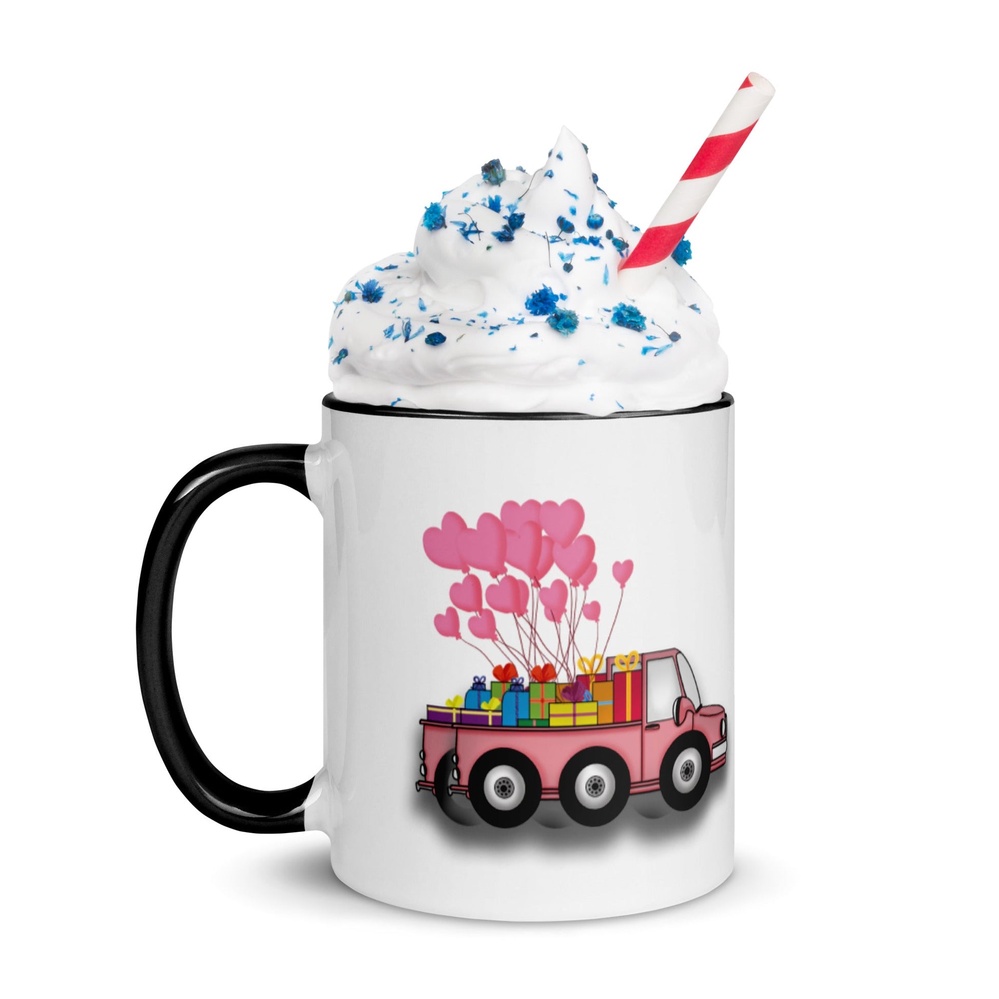 Mug with Color Inside Valentine's day car Home-clothes-jewelry