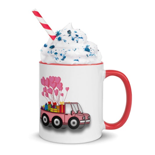 Mug with Color Inside Valentine's day car Home-clothes-jewelry