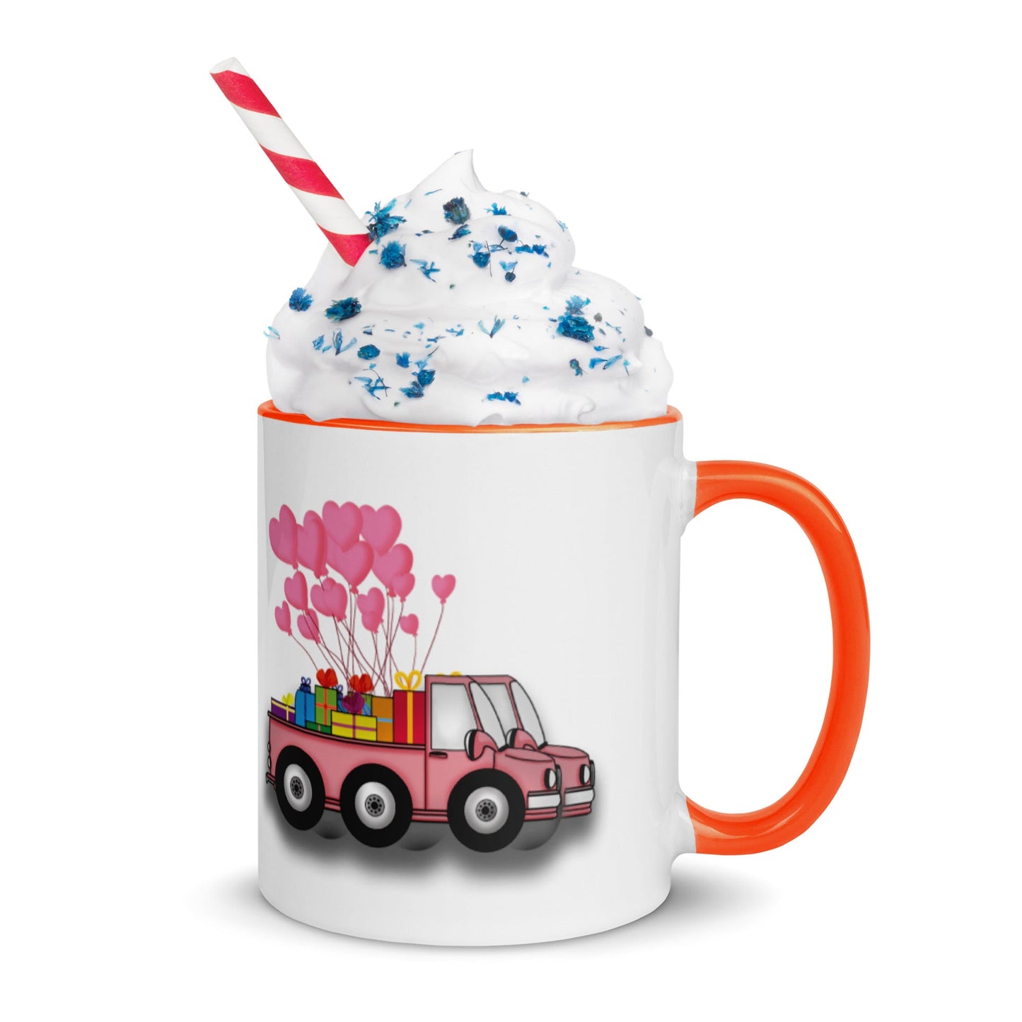 Mug with Color Inside Valentine's day car Home-clothes-jewelry