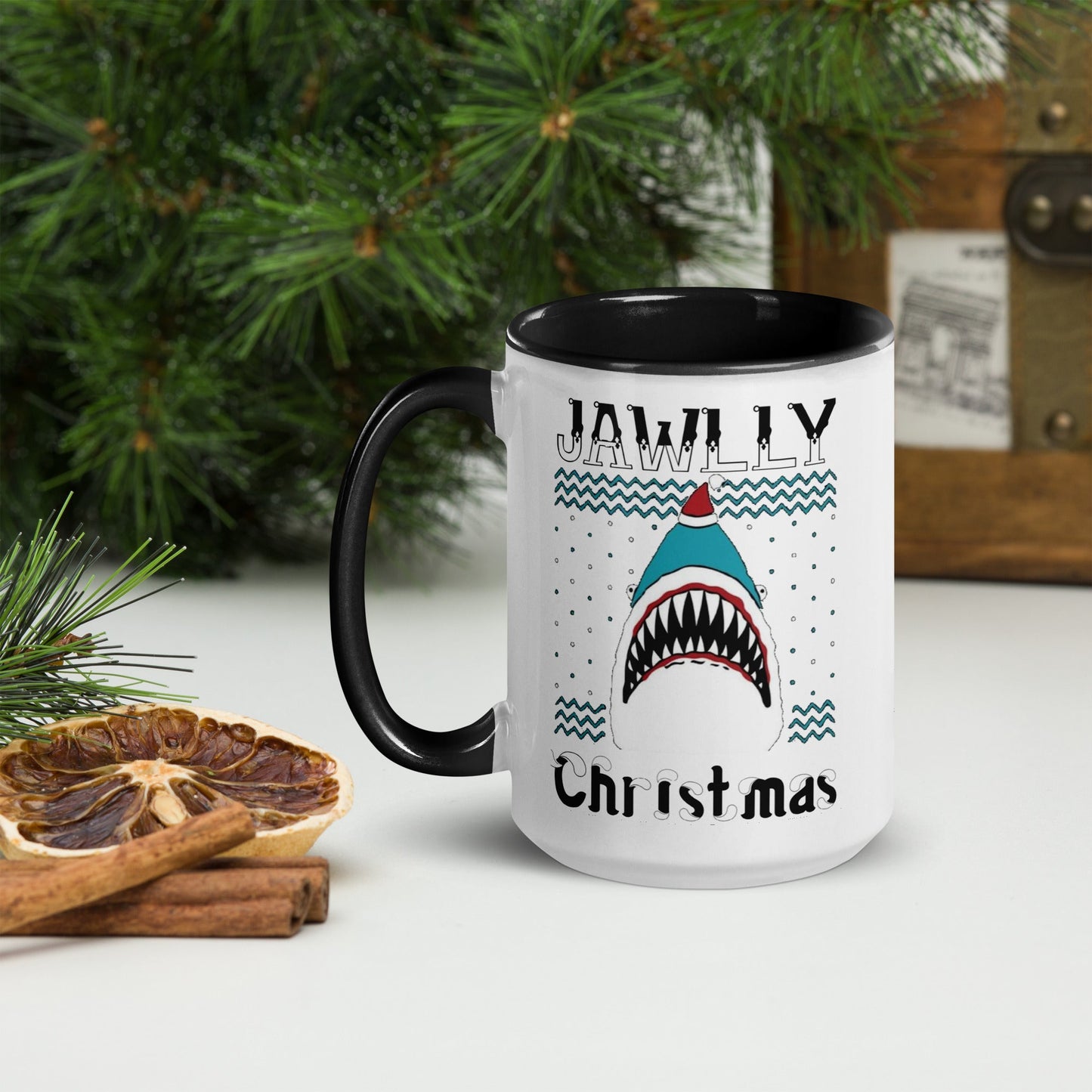 Mug with Color InsideJawlly Christmas Home-clothes-jewelry