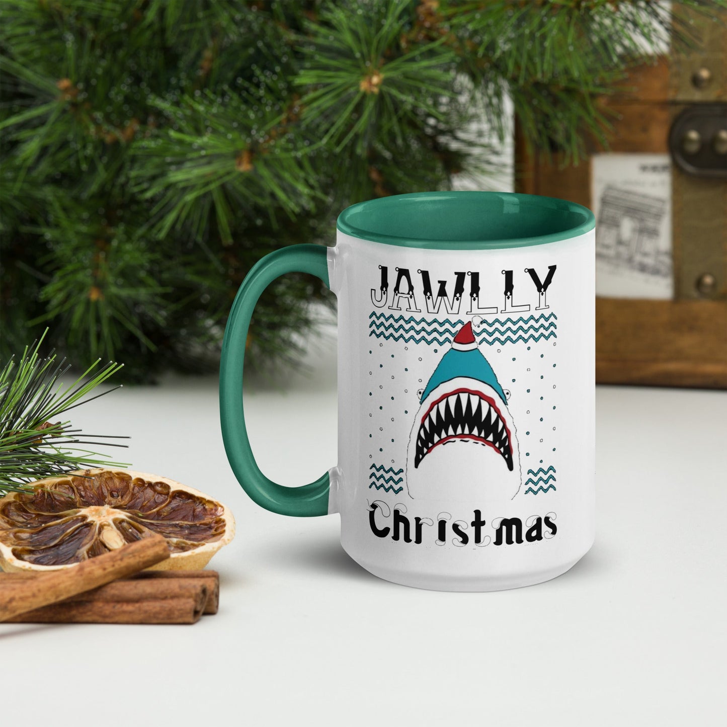 Mug with Color InsideJawlly Christmas Home-clothes-jewelry