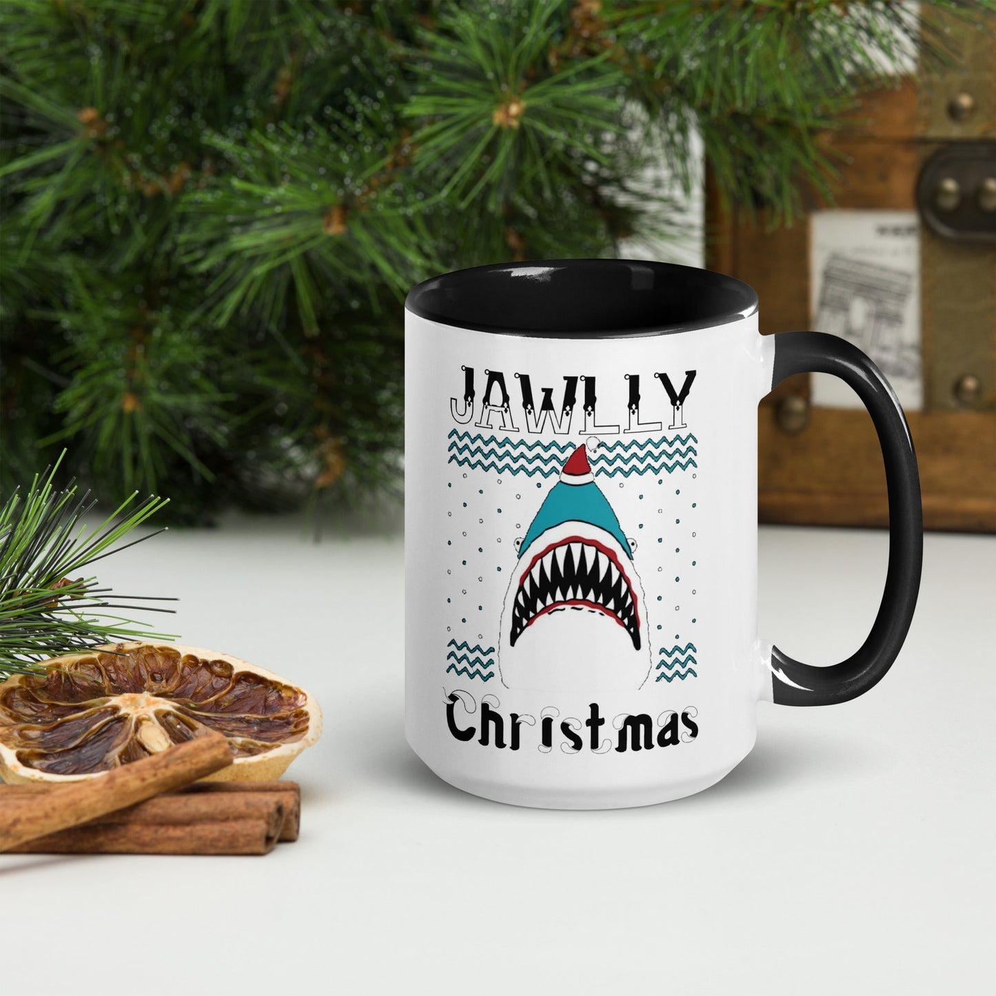 Mug with Color InsideJawlly Christmas Home-clothes-jewelry