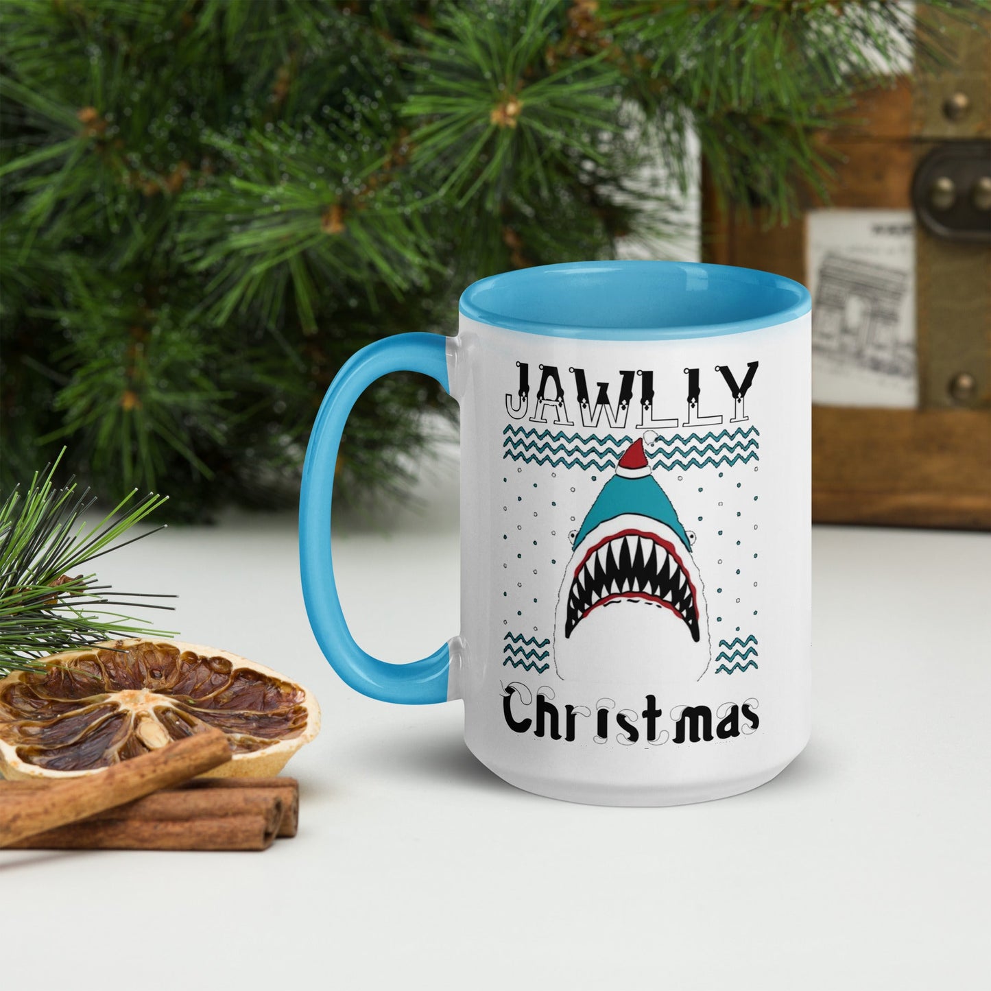 Mug with Color InsideJawlly Christmas Home-clothes-jewelry