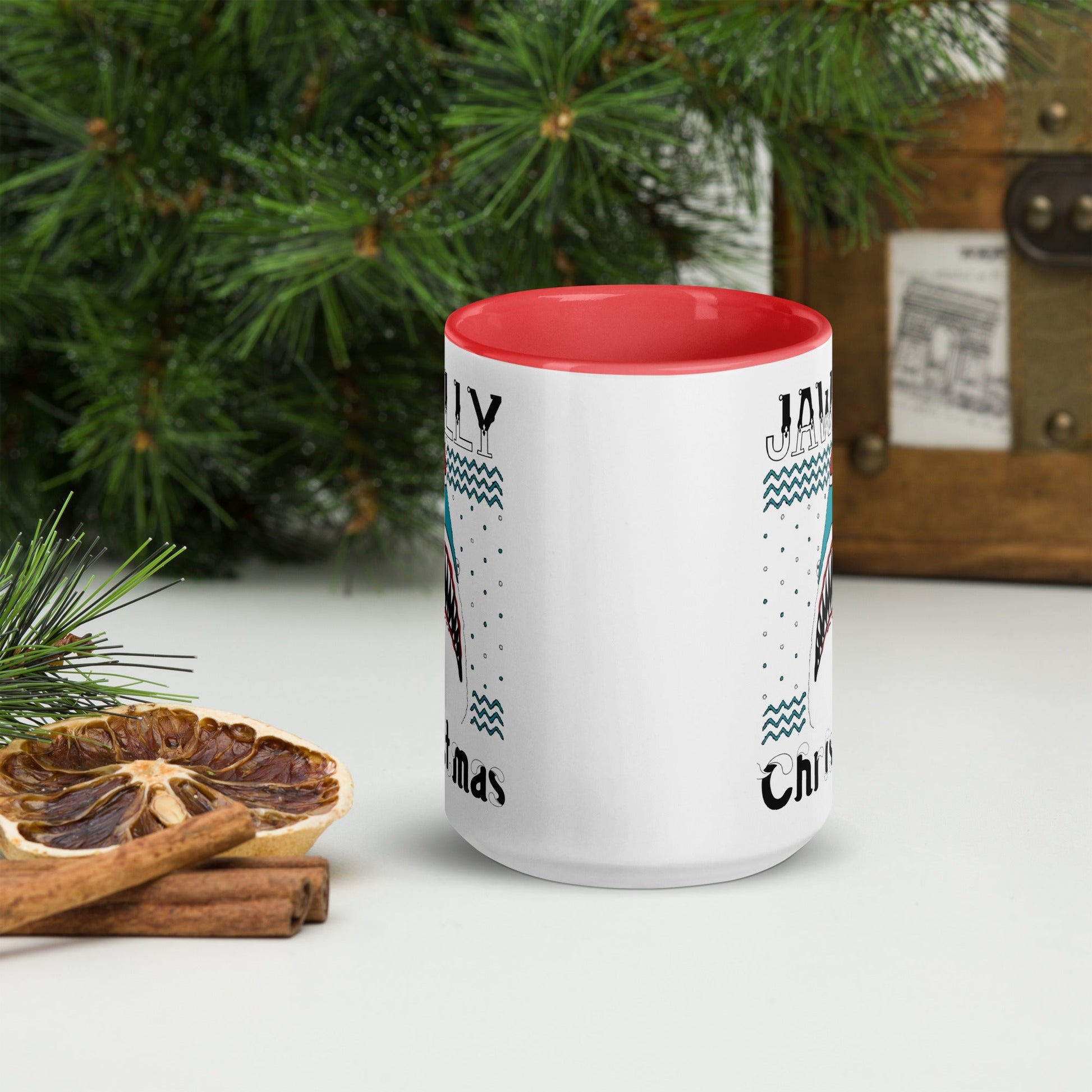 Mug with Color InsideJawlly Christmas Home-clothes-jewelry