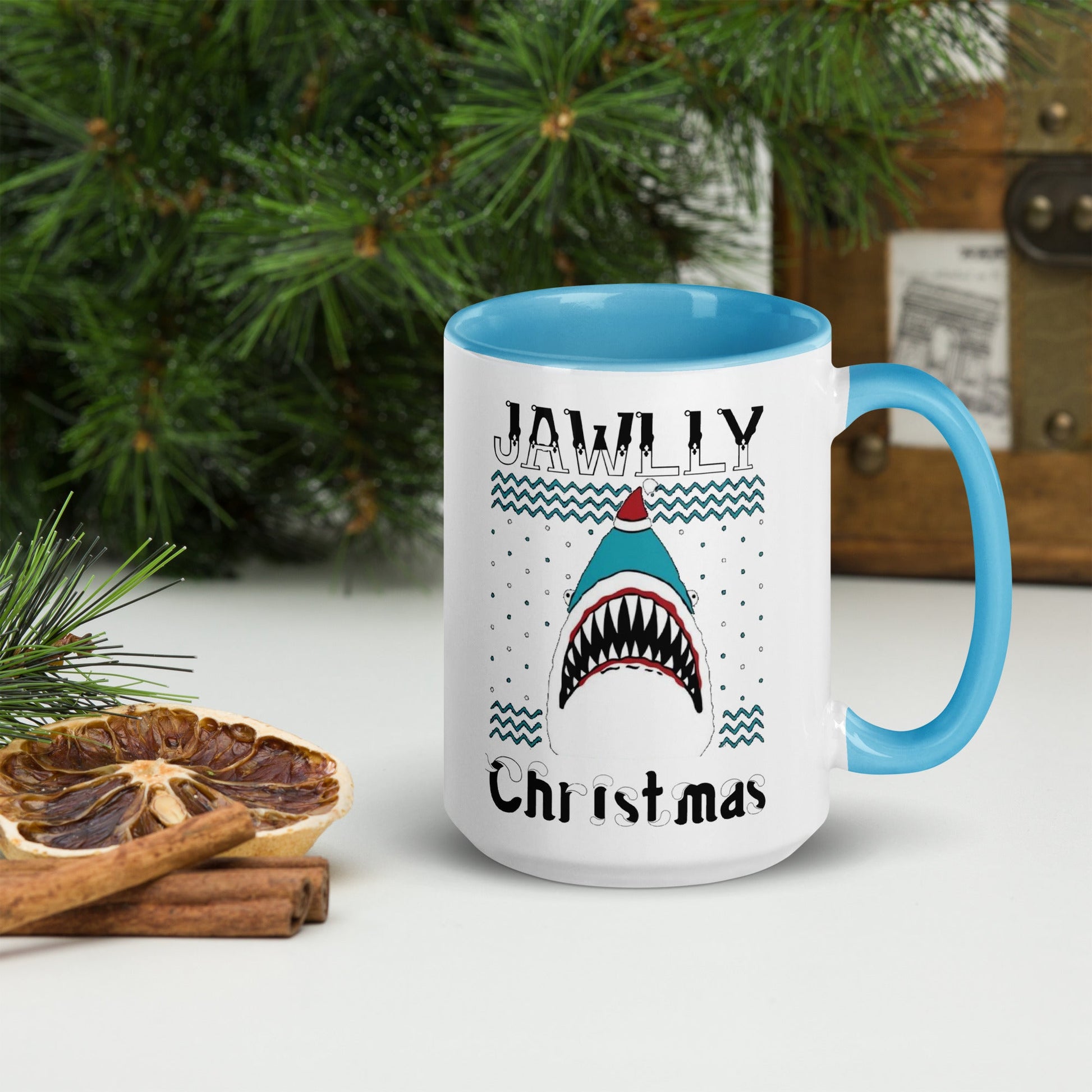 Mug with Color InsideJawlly Christmas Home-clothes-jewelry