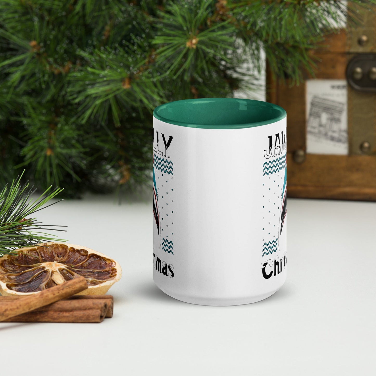 Mug with Color InsideJawlly Christmas Home-clothes-jewelry