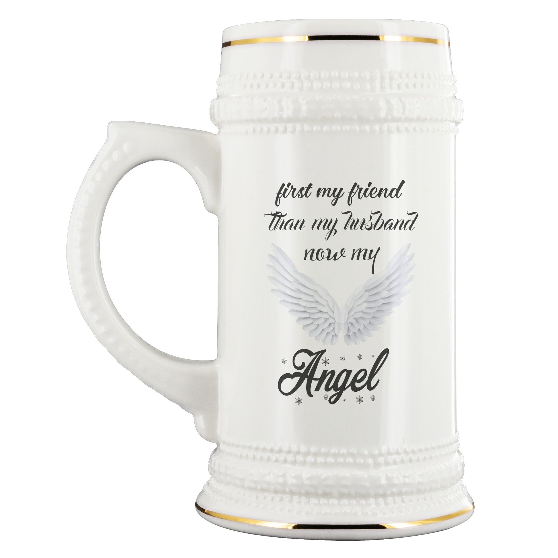 My Husband Angel Beer stein Home-clothes-jewelry