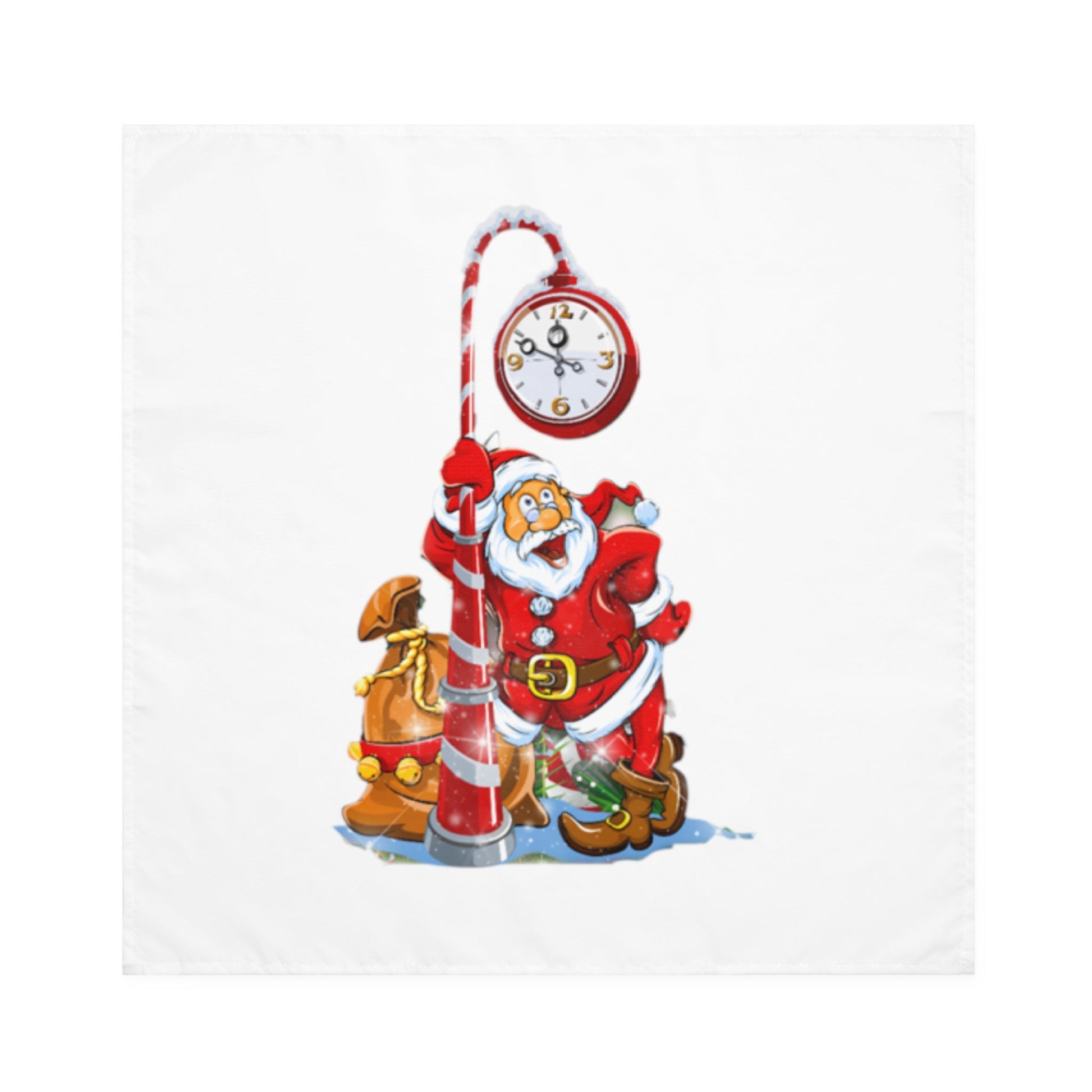 Napkins Santa Claus Home-clothes-jewelry