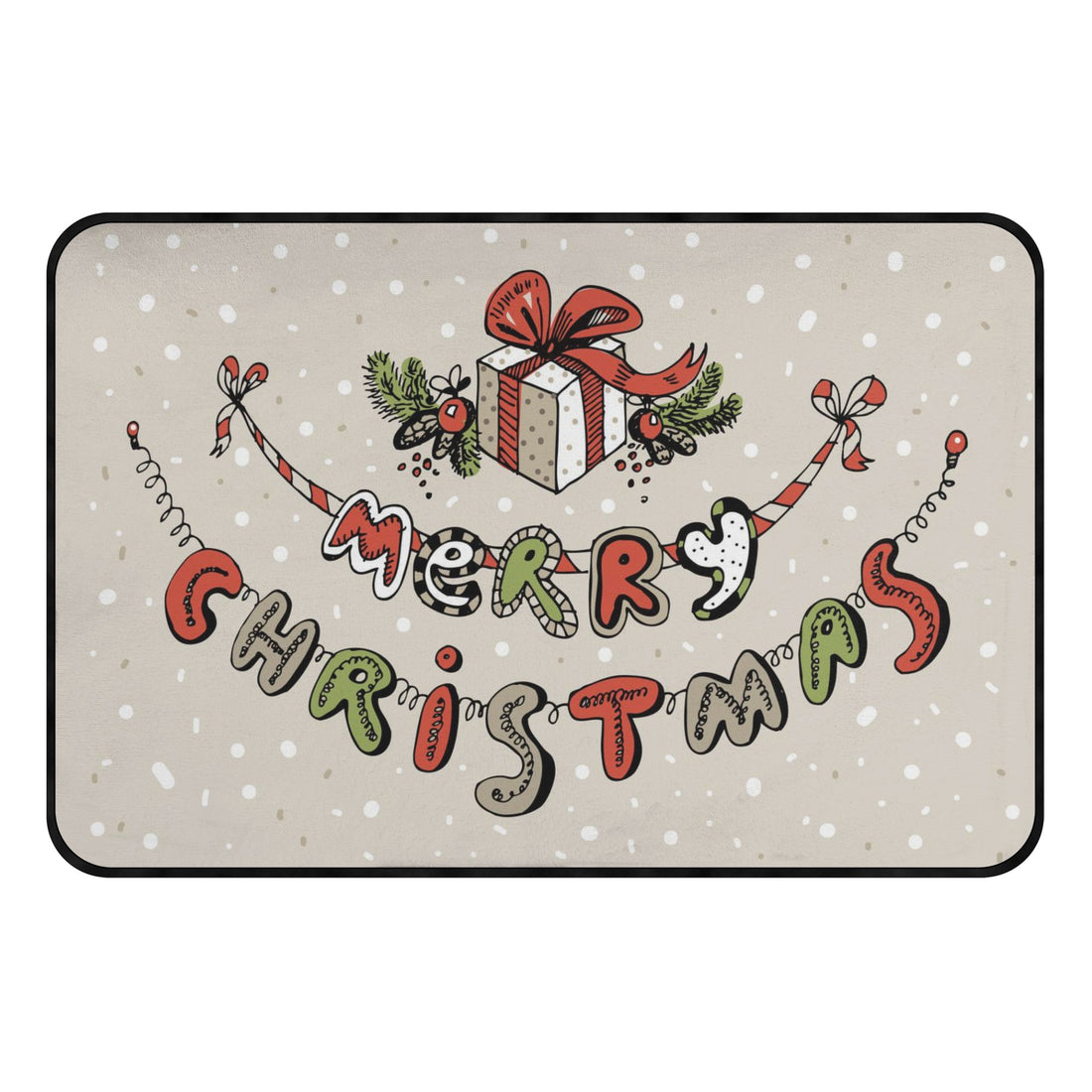 Non-slip Room Rug, Doormat Merry Christmas Home-clothes-jewelry