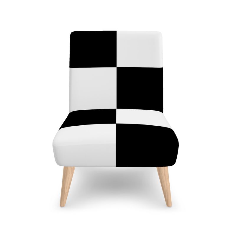 Occasional Chair Black and White Home-clothes-jewelry